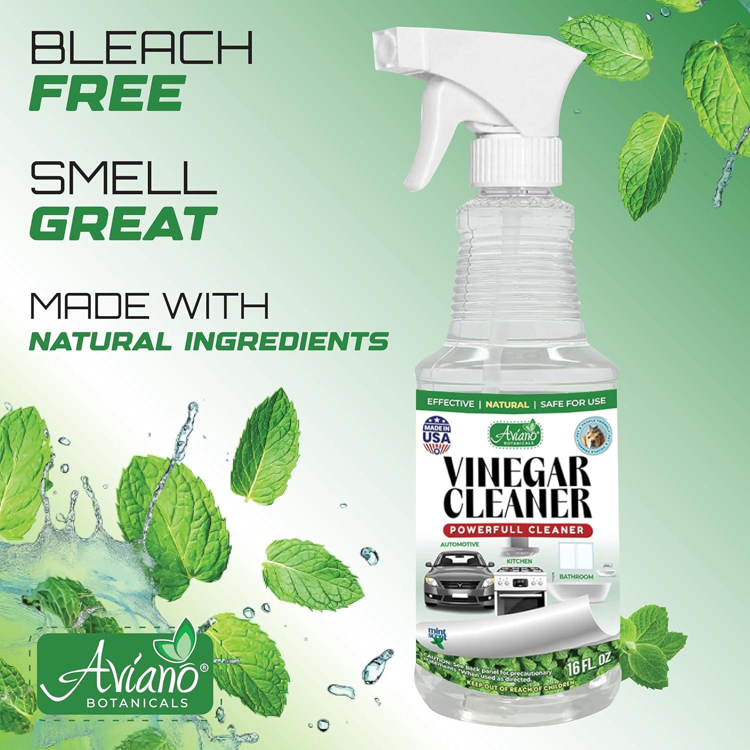 Limpiador de Vinagre Ecológico Aviano Botanicals 473ml Menta