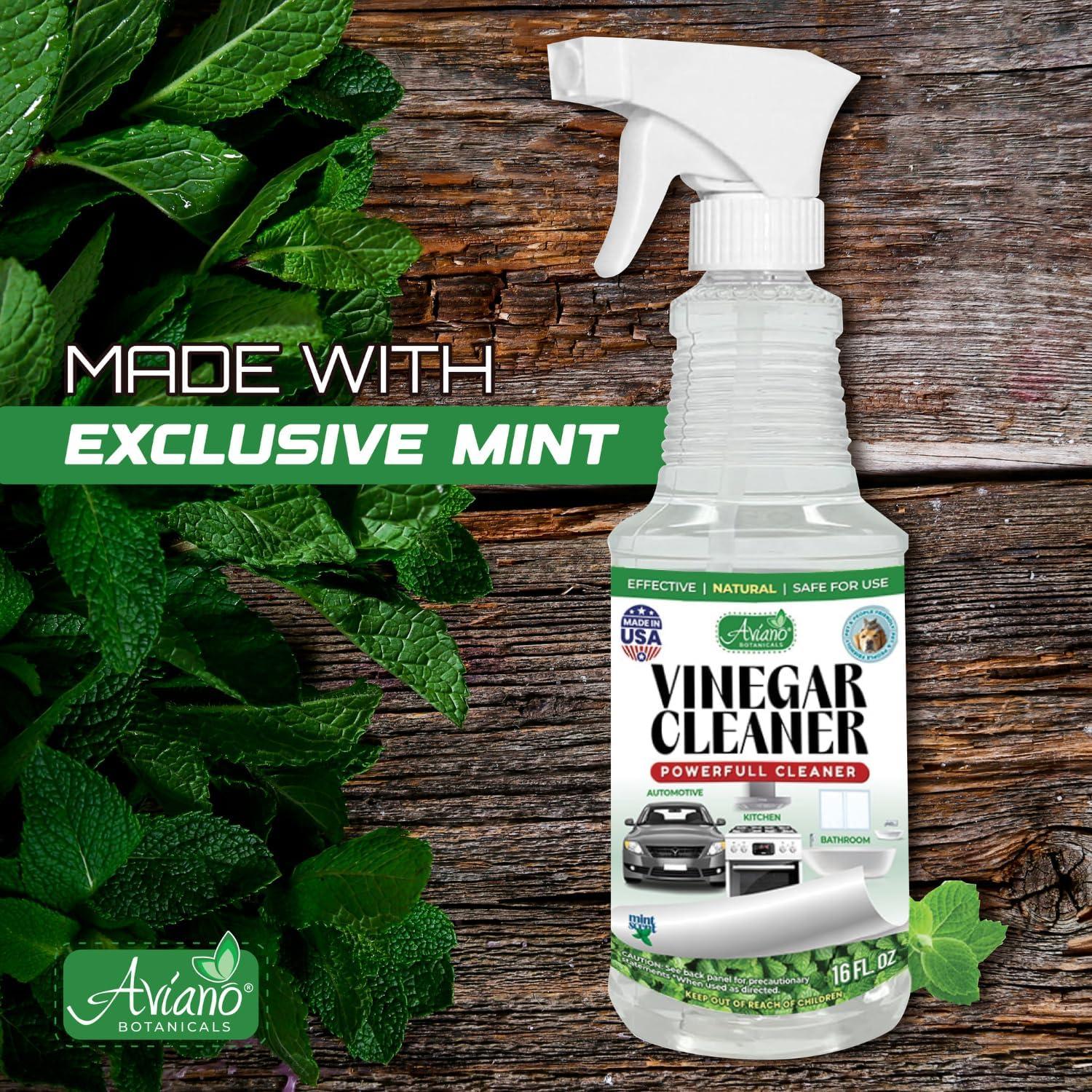 Limpiador de Vinagre Ecológico Aviano Botanicals 473ml Menta