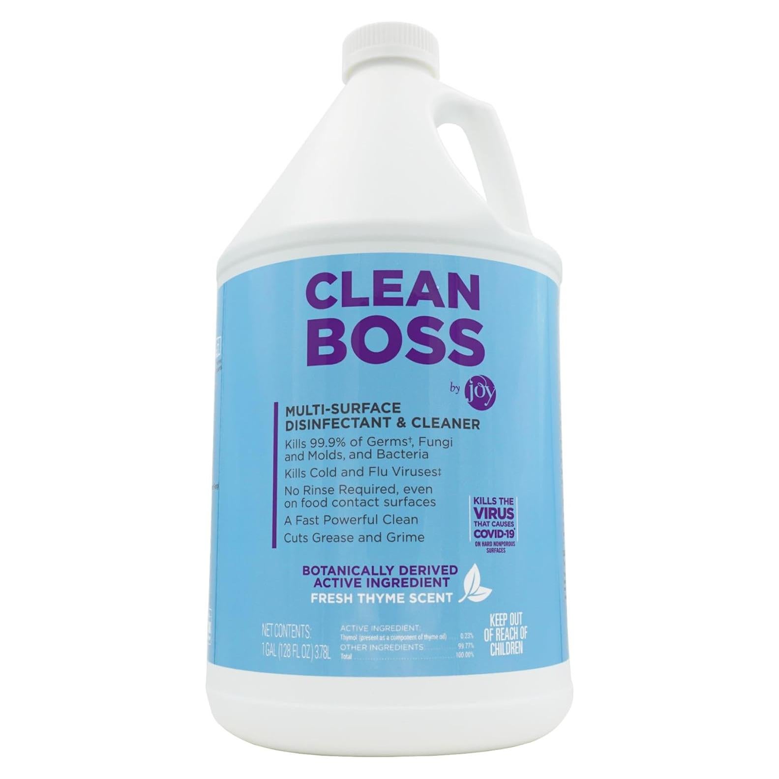 Limpiador Desinfectante CleanBoss 3.79L - Aroma a Tomillo
