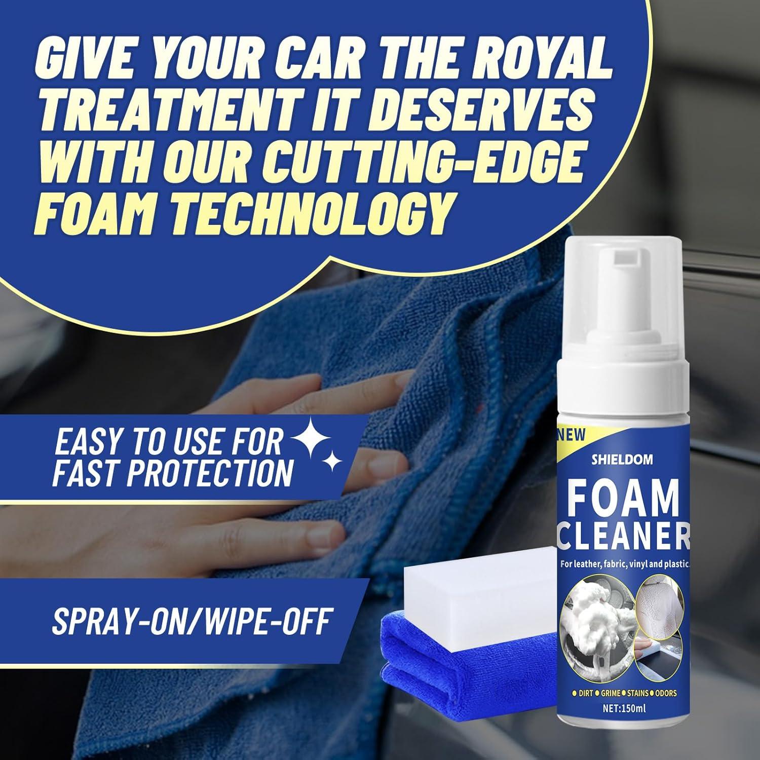 Limpiador de espuma multifuncional SHIELDOM 150ML para tapicería