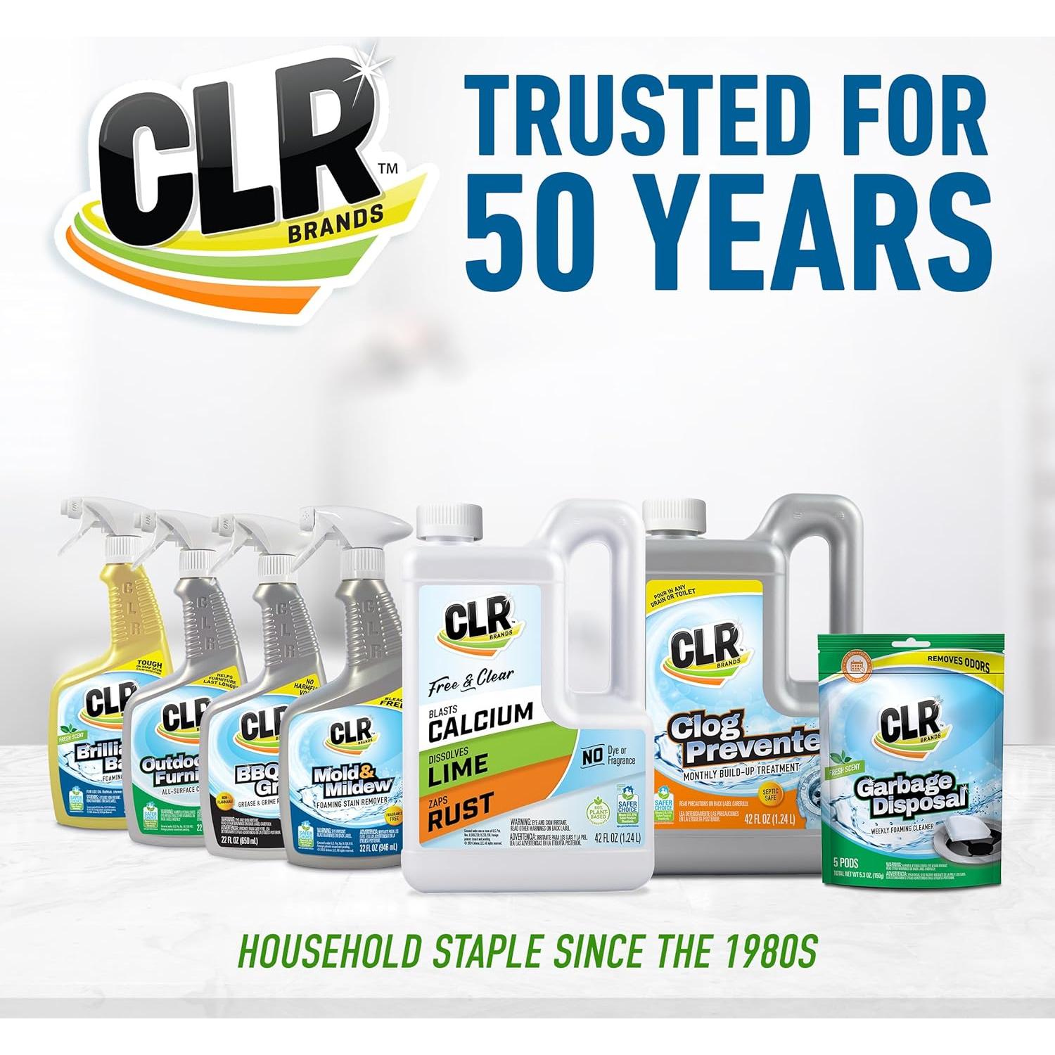 Removedor de Manchas de Moho y Hongos CLR 0.95 L, Paquete de 2