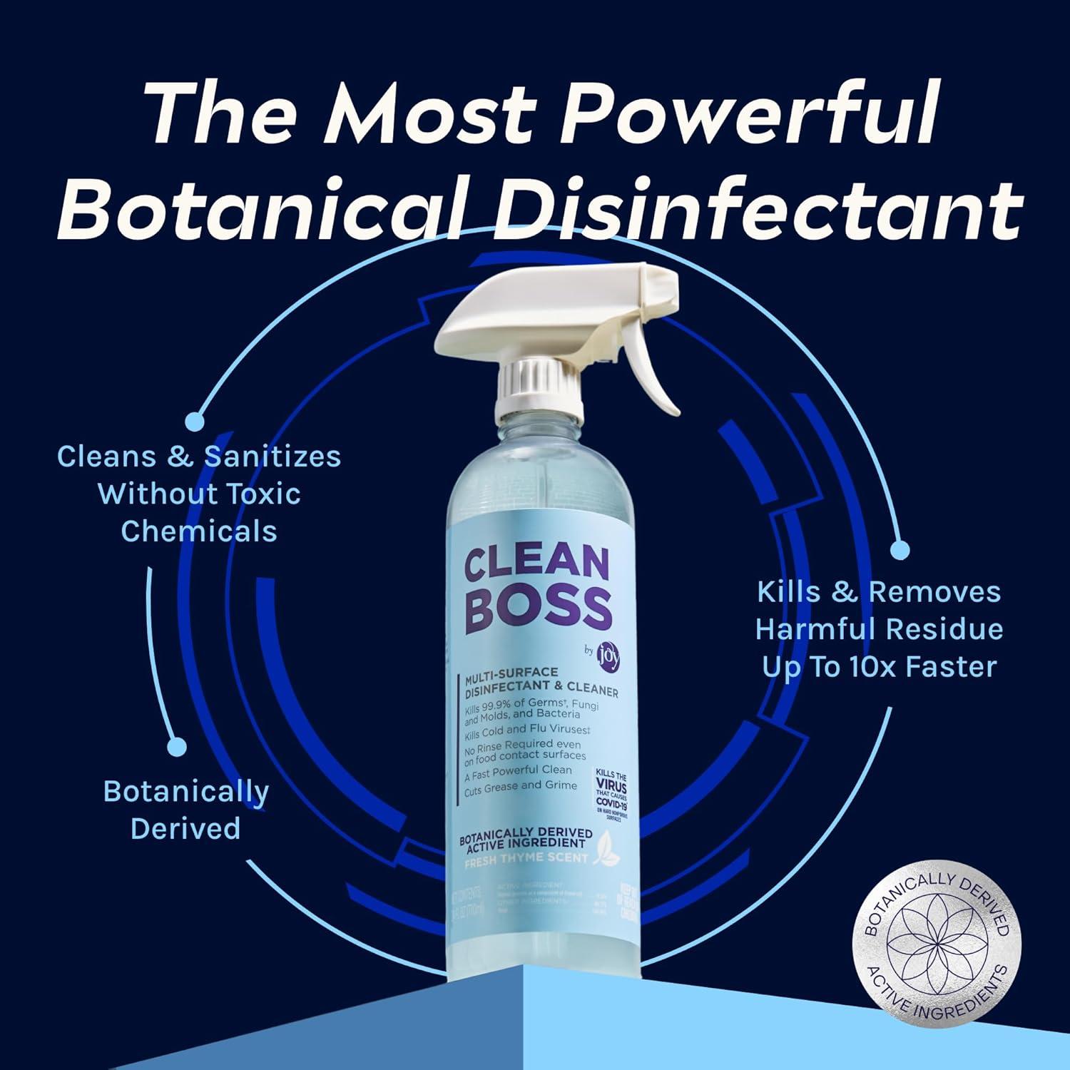 Desinfectante Botánico CleanBoss 24 oz Pack 2 - Multi-Superficie