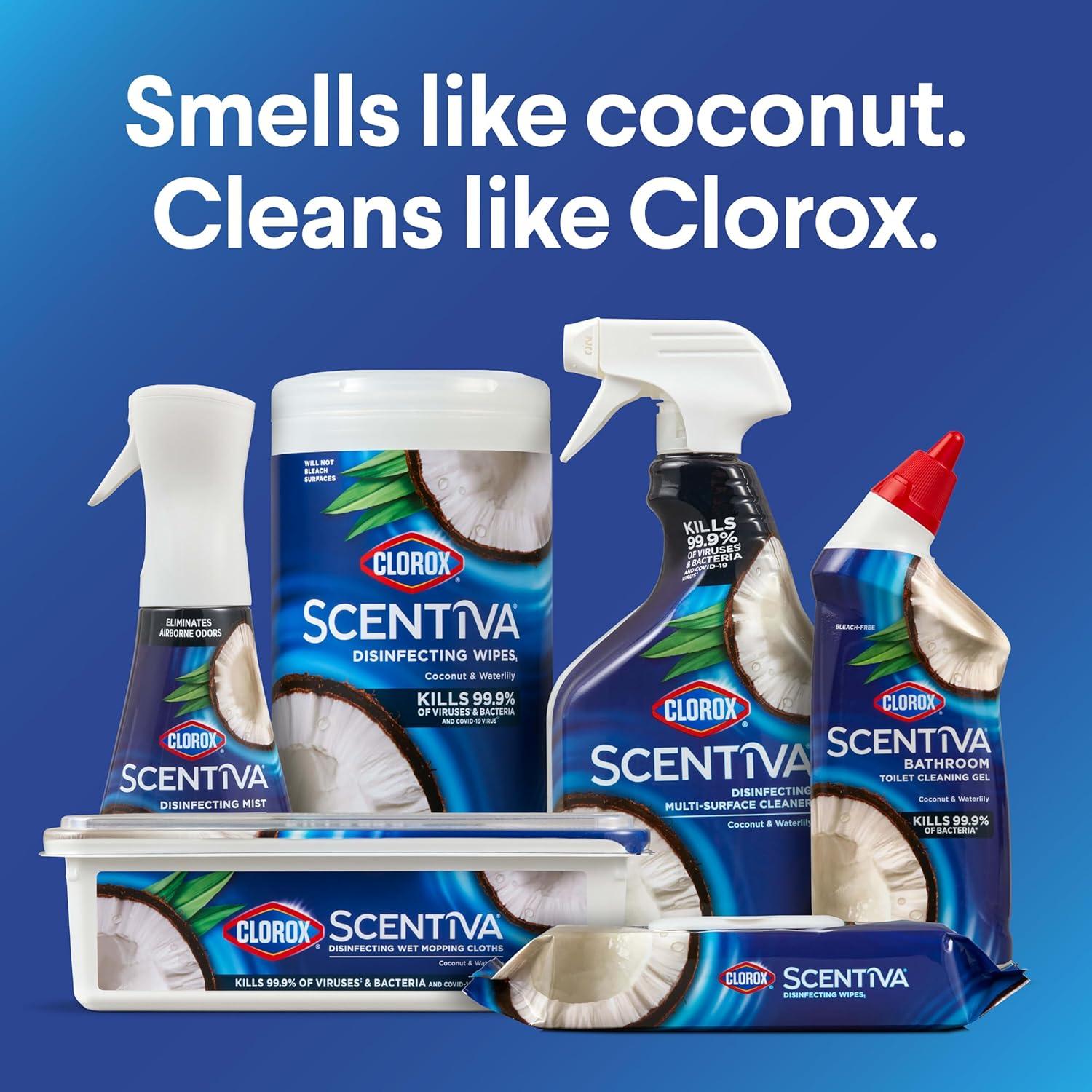 Clorox Scentiva Nebulizador Desinfectante Coco y Lirio 1L