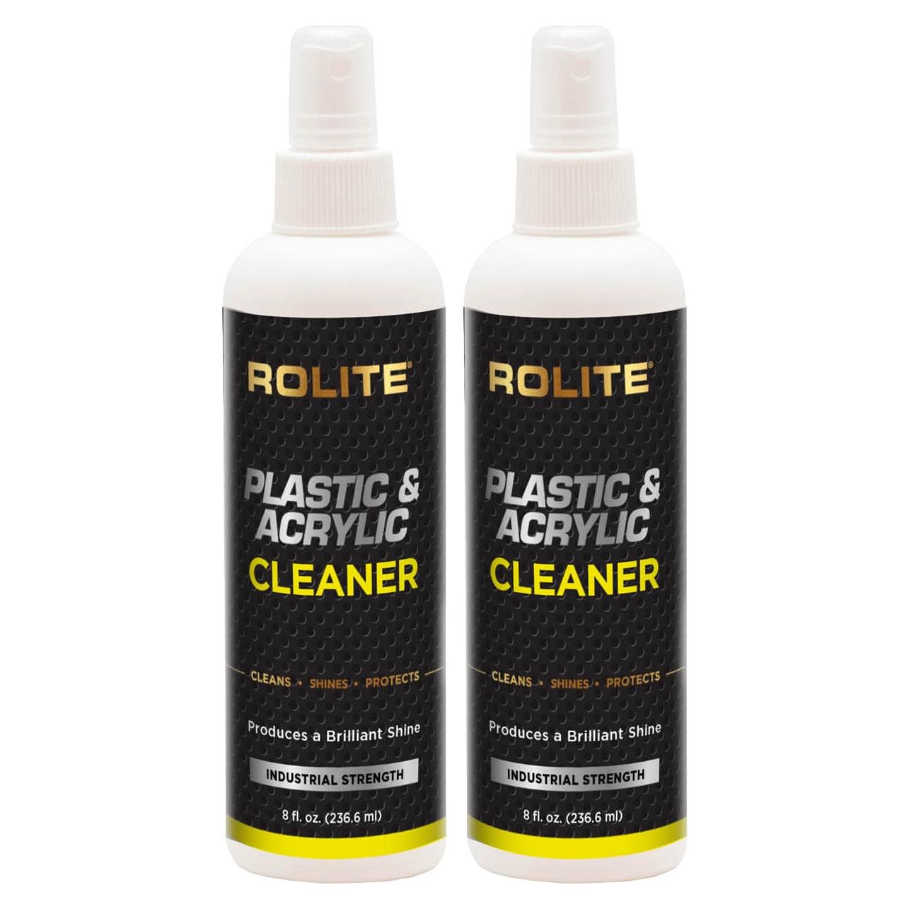 Limpiador de Plástico y Acrílico Rolite 236.6 ml - Paquete de 2