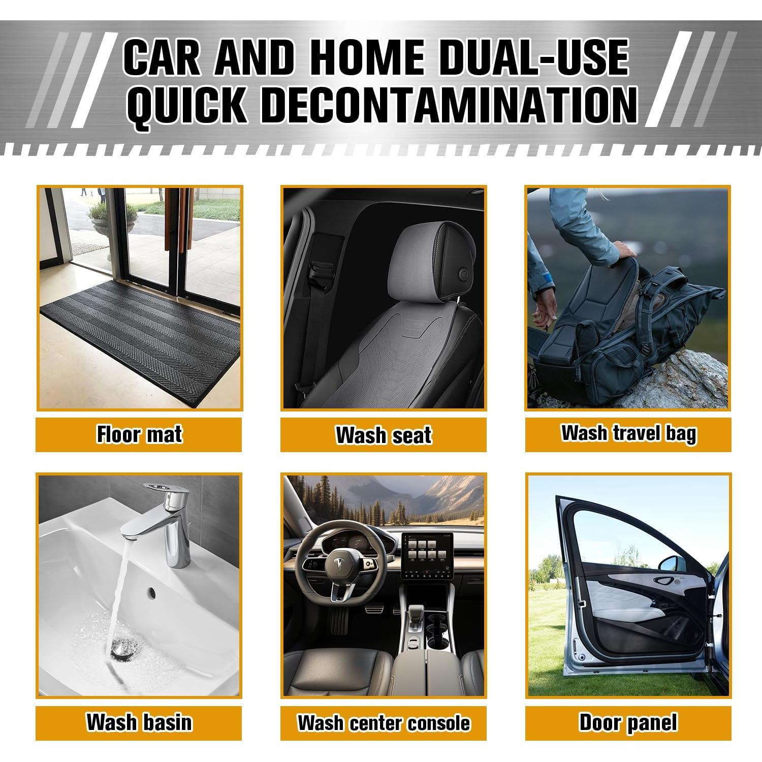 Limpiador de Espuma Multiusos YOUSHEME para Interiores de Autos 2pcs