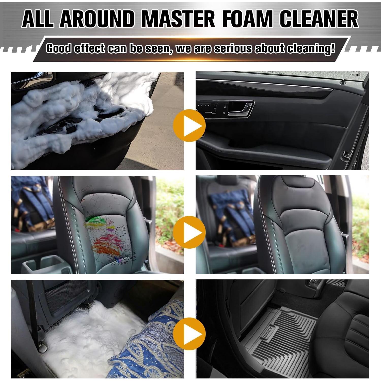 Limpiador de Espuma Multiusos YOUSHEME para Interiores de Autos 2pcs