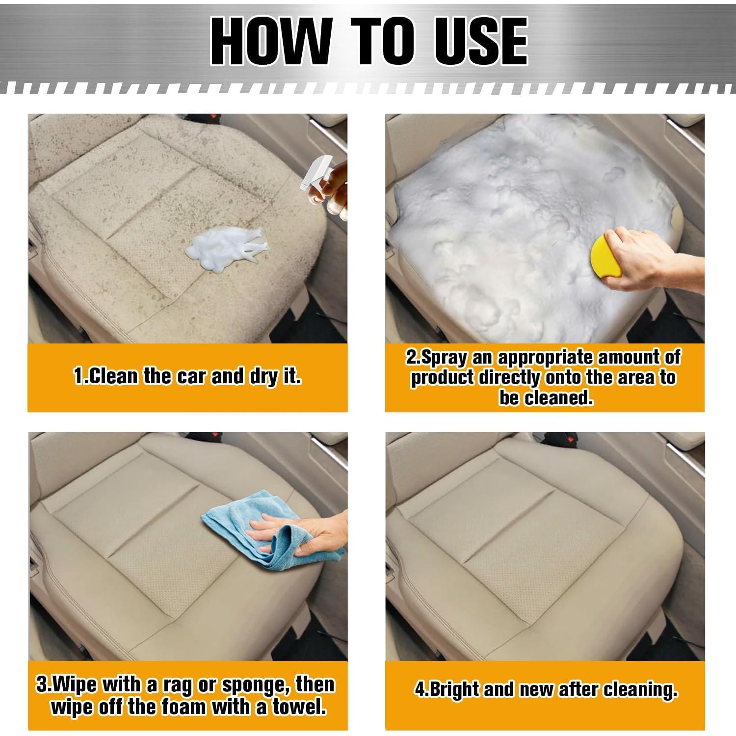 Limpiador de Espuma Multiusos YOUSHEME para Interiores de Autos 2pcs