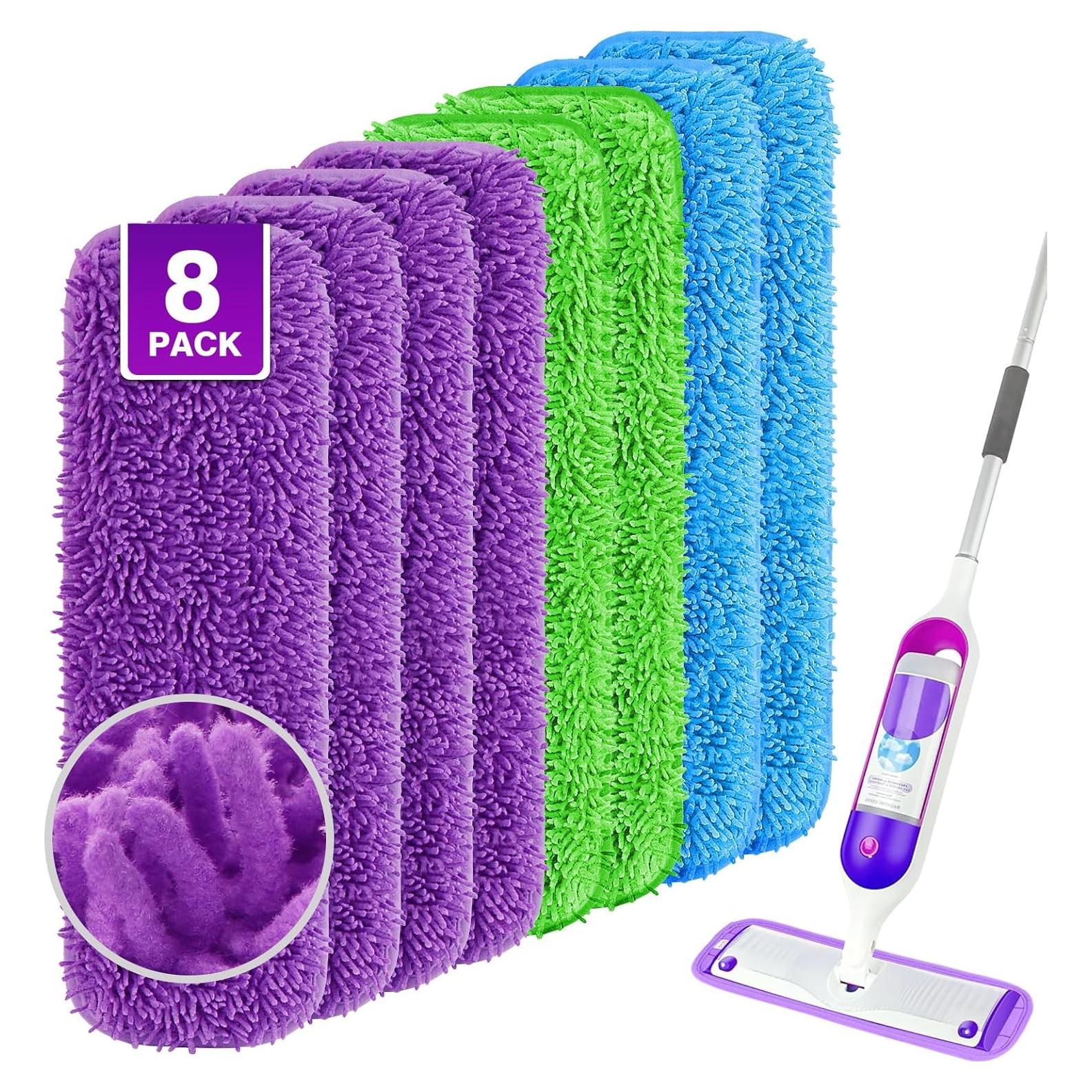 Paños de Mopa Reutilizables Unimade para Swiffer 33-38 cm - 8 Pzas