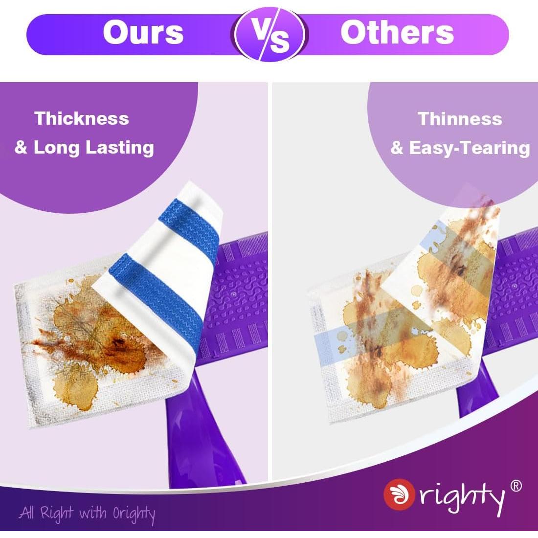 Recargas de almohadillas Orighty para trapeador Swiffer WetJet - 48 unidades