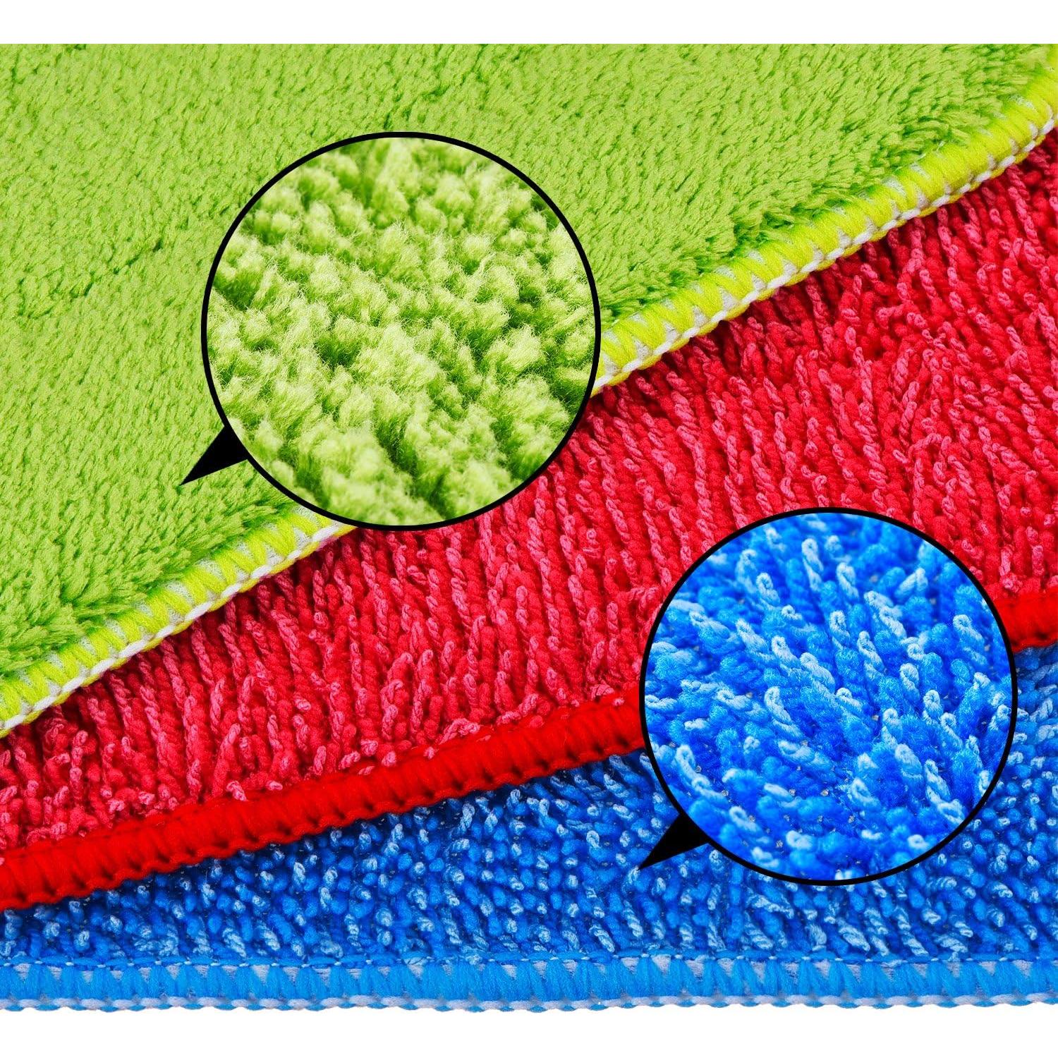 6 Almohadillas de Microfibra para Mopa Reveal 42x14 cm TecUnite