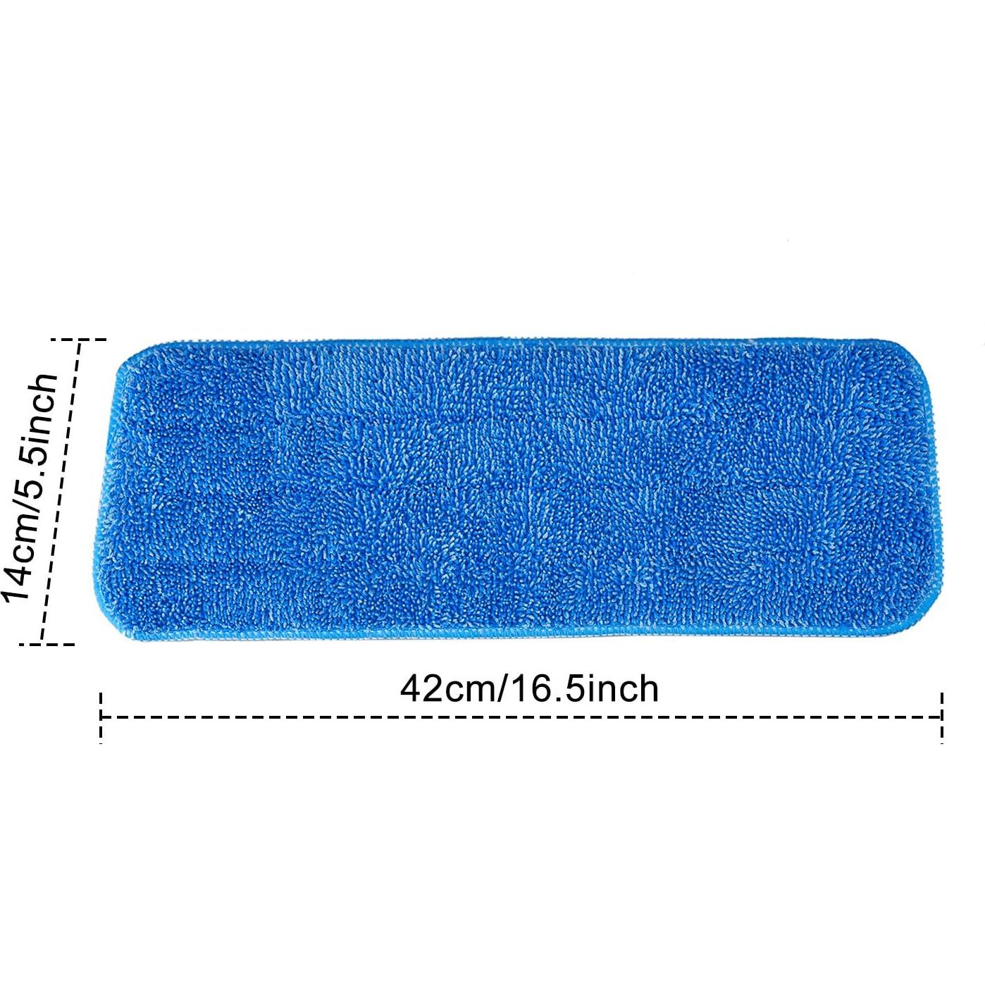 6 Almohadillas de Microfibra para Mopa Reveal 42x14 cm TecUnite