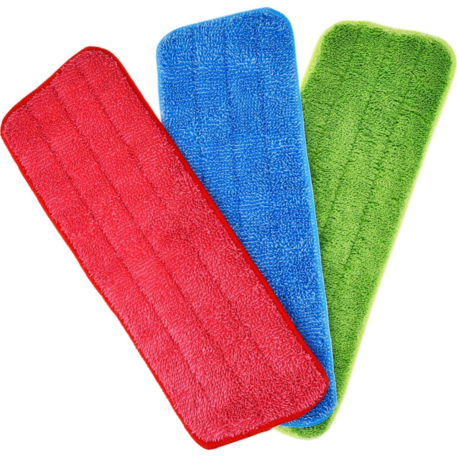 6 Almohadillas de Microfibra para Mopa Reveal 42x14 cm TecUnite