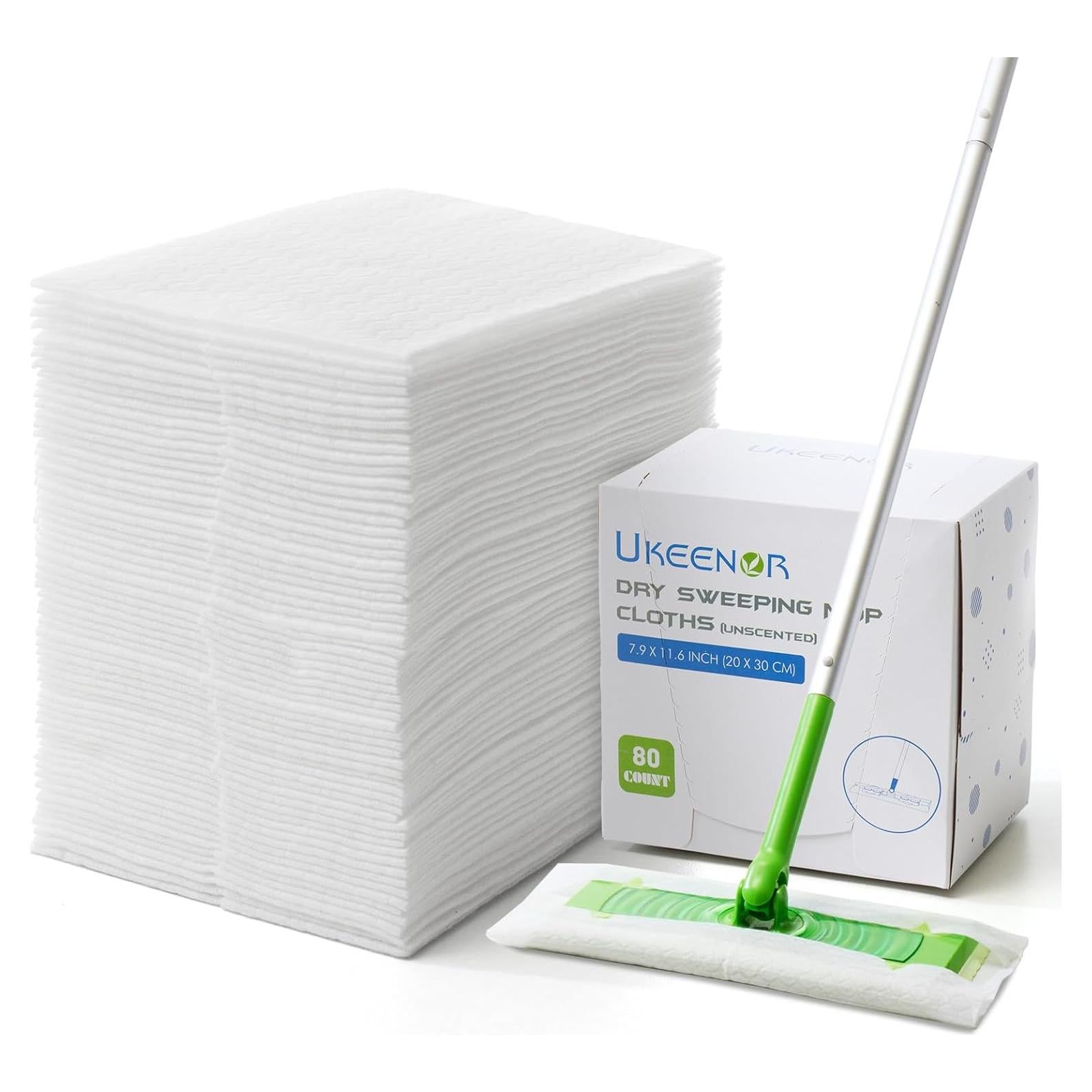 Recambios de Mopa Secos UKEENOR 160 Paquetes 20.1x29.5cm