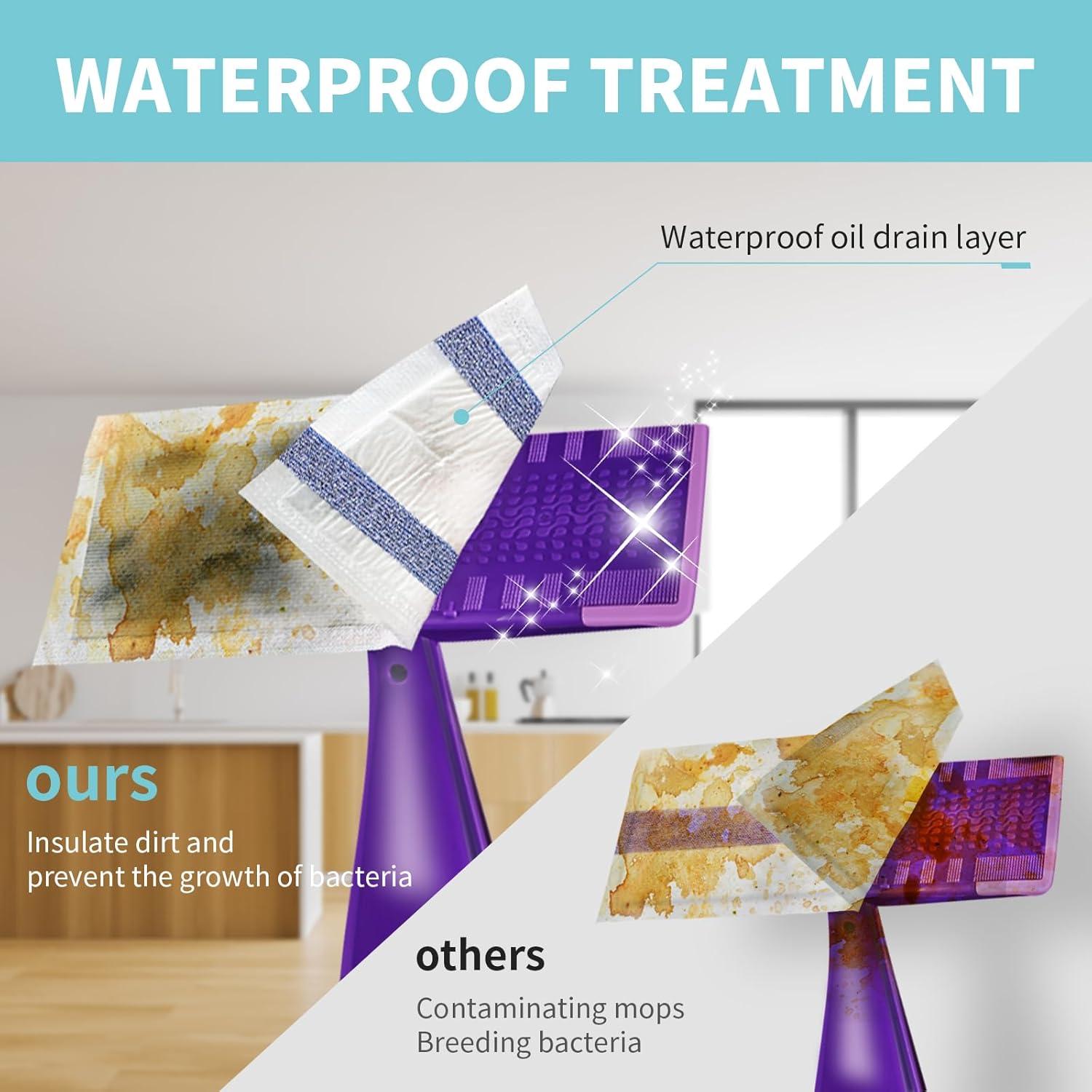 Recargas almohadillas desechables AIR U+ para Swiffer Wet Jet - 30 unidades