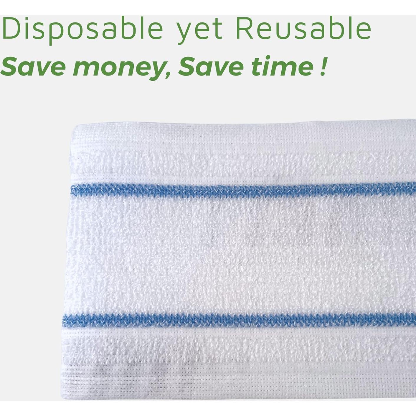 Paños de Microfibra Semi-Desechables Flammi 30 Unidades 30.48 cm