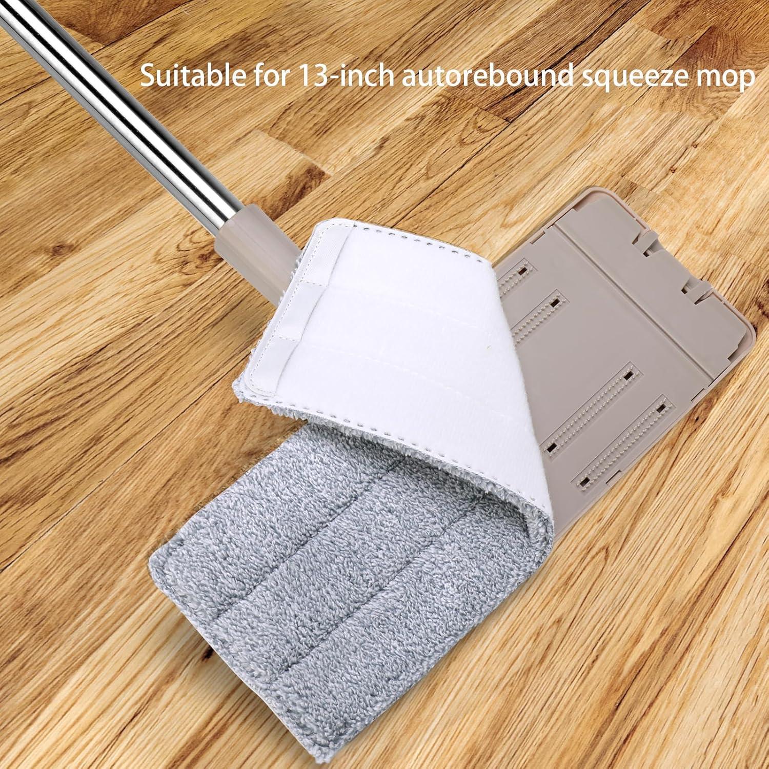 Paquete de 8 Paños de Microfibra para Mopa Bycarm 33 cm