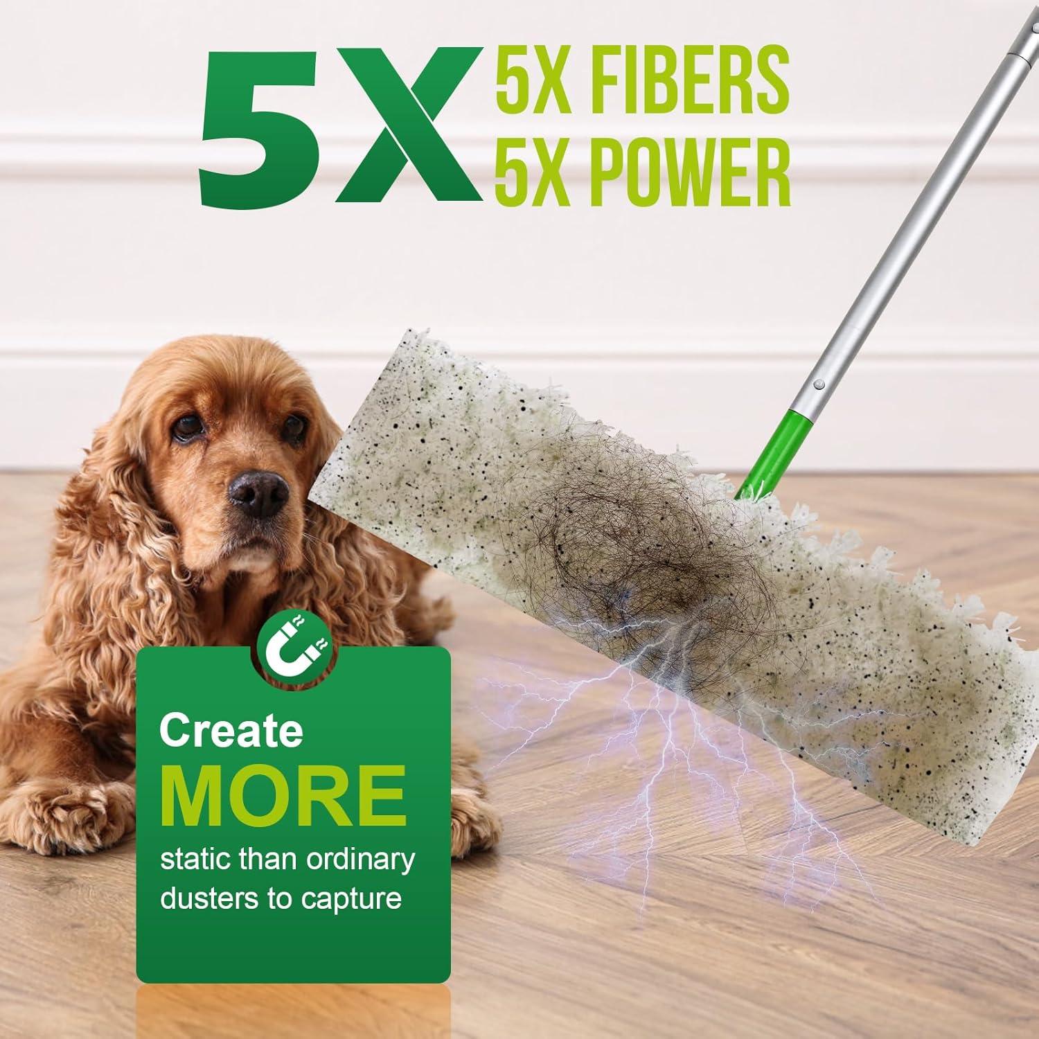 Paños de Barrido Seco XL YHOVID para Trapeador Swiffer - 60 Unidades