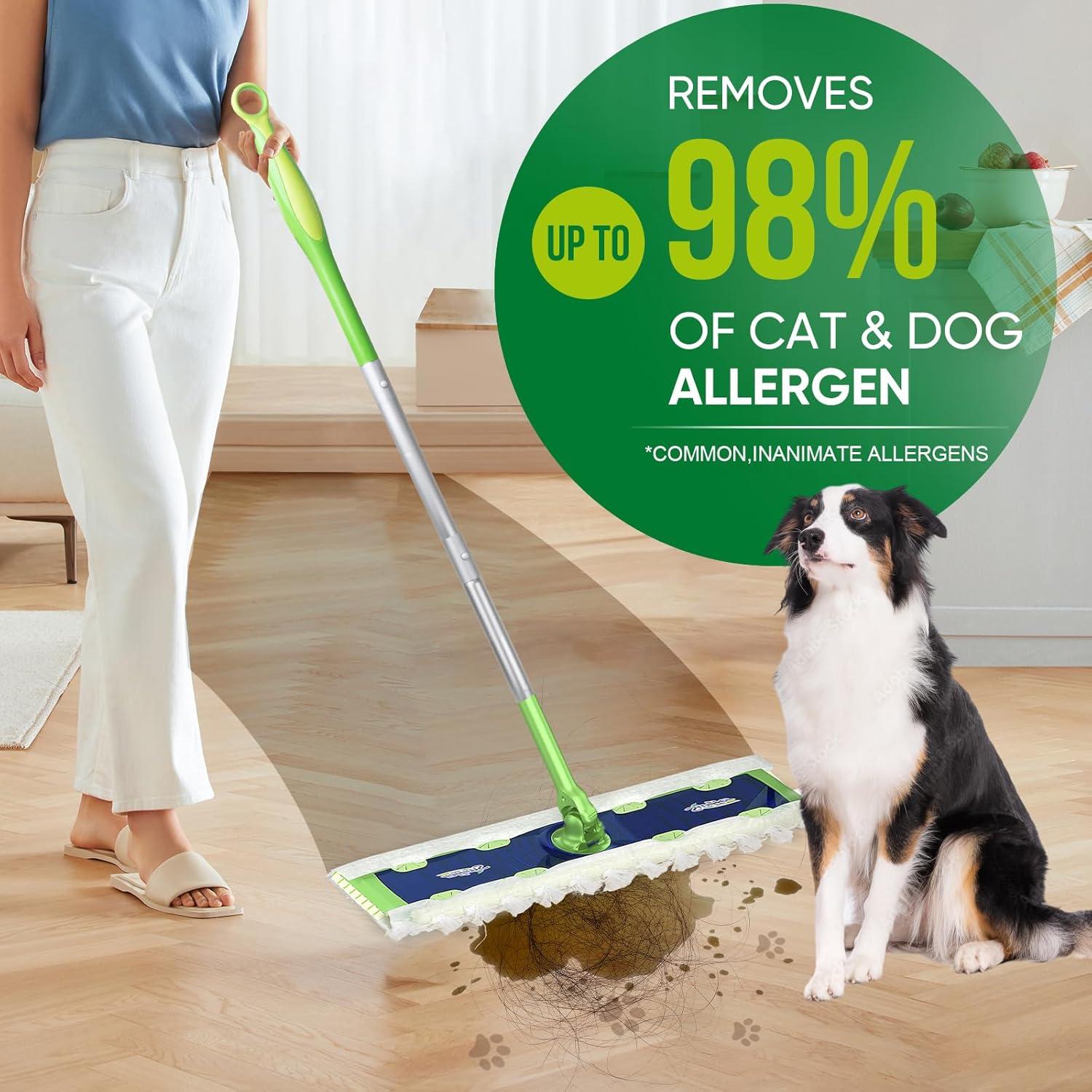 Paños de Barrido Seco XL YHOVID para Trapeador Swiffer - 60 Unidades