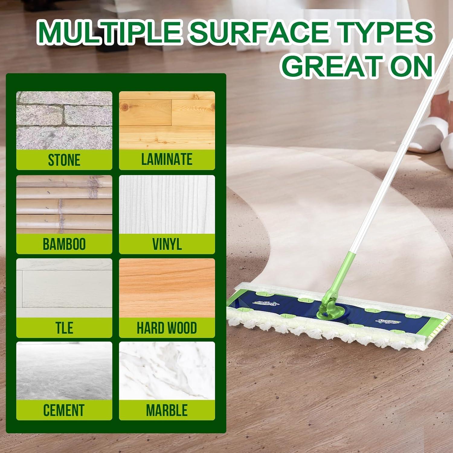 Paños de Barrido Seco XL YHOVID para Trapeador Swiffer - 60 Unidades