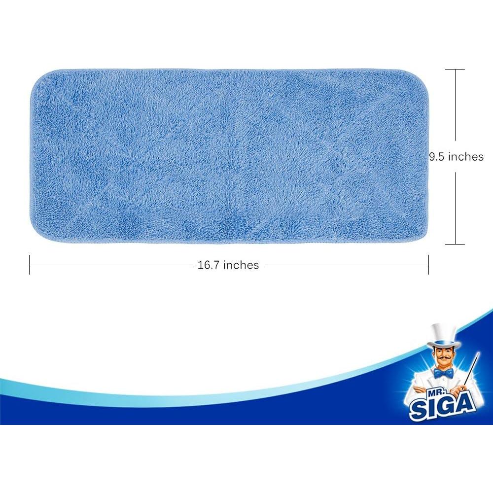 Recambios de Microfibra MR.SIGA, Paquete de 3, 42x23cm