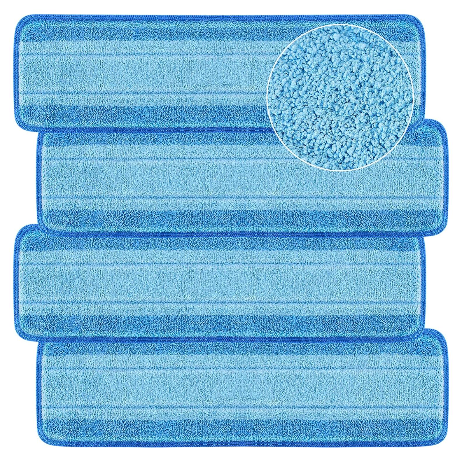 4 Almohadillas de Reemplazo Microfibra Suoundey 45.72x13.46cm