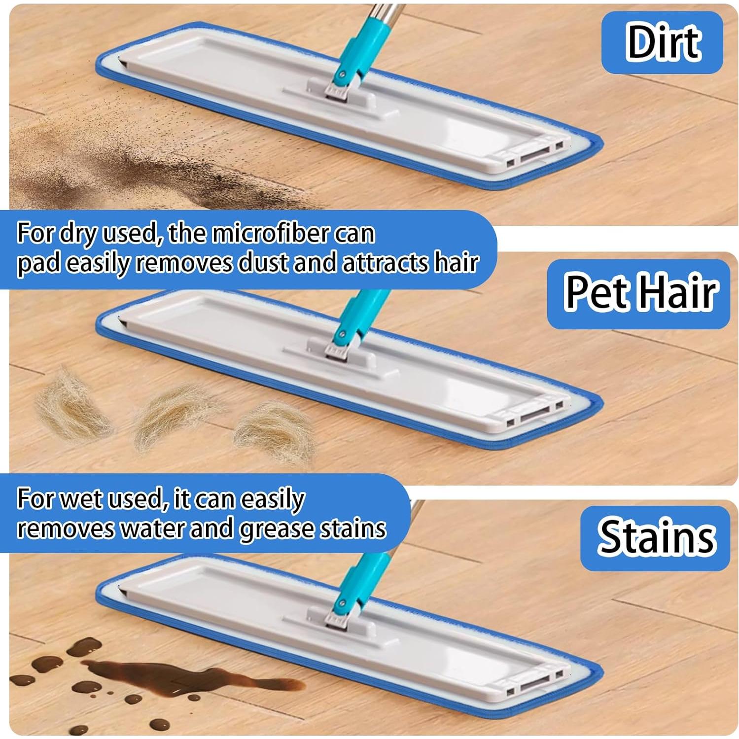 4 Almohadillas de Reemplazo Microfibra Suoundey 45.72x13.46cm