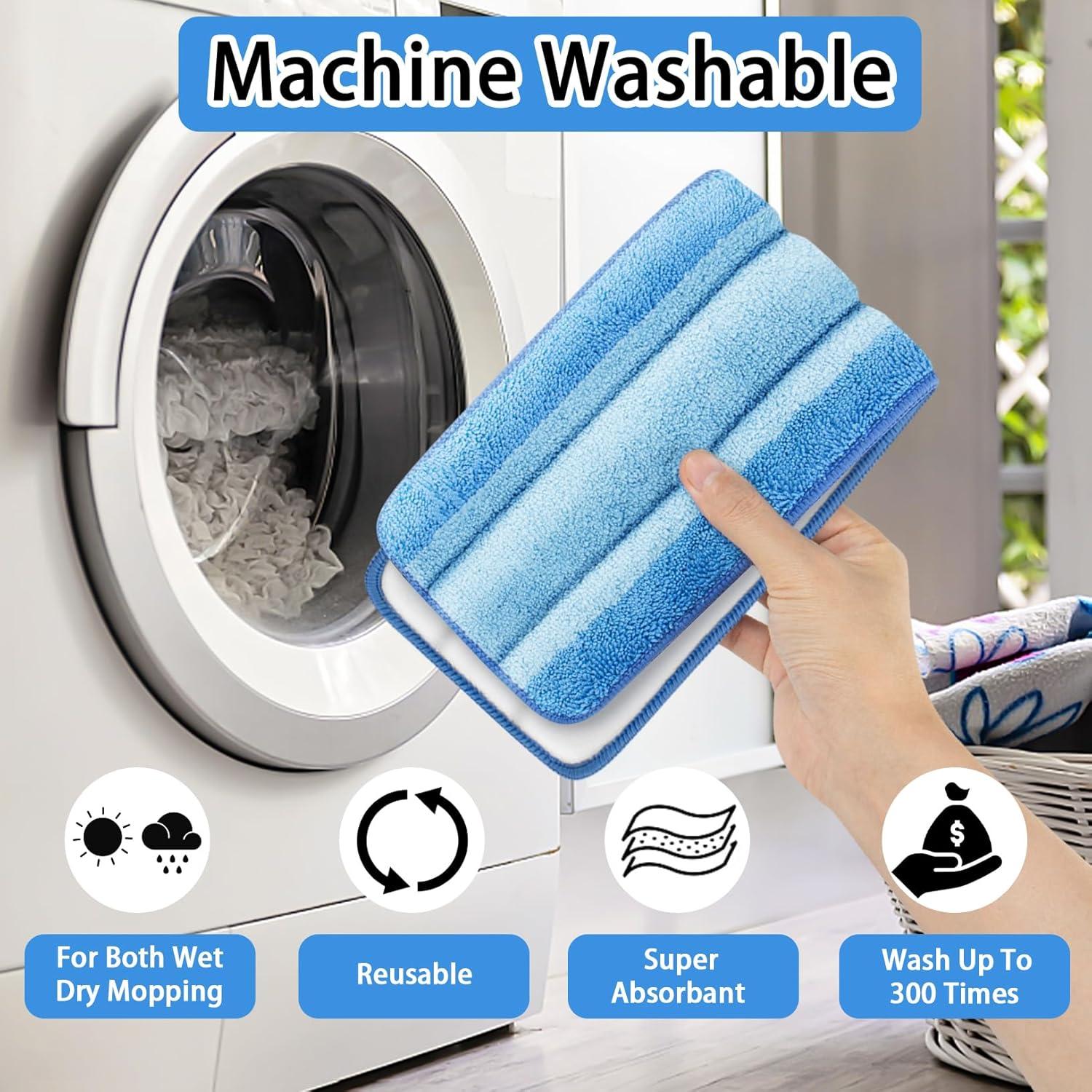 4 Almohadillas de Reemplazo Microfibra Suoundey 45.72x13.46cm