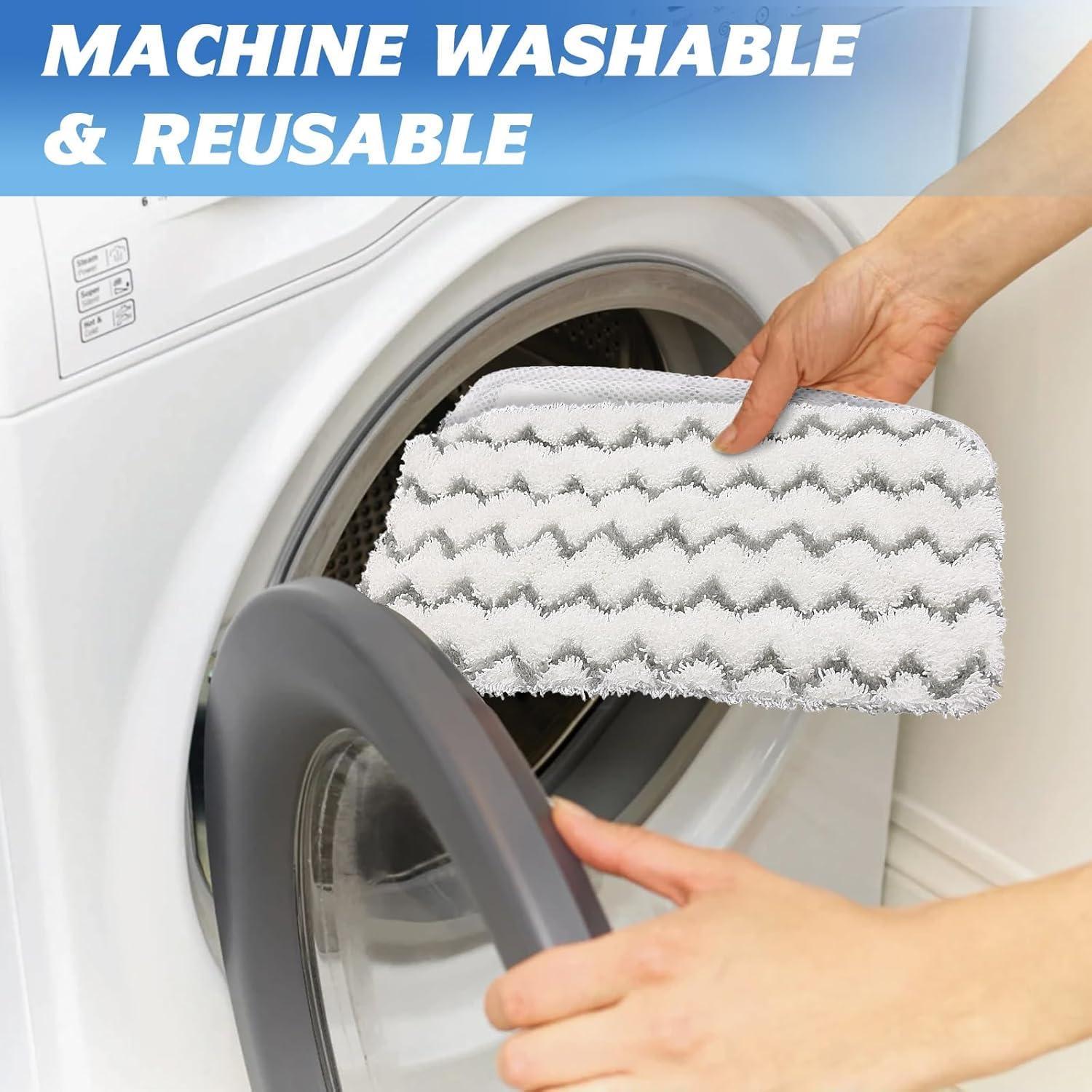 Paquete de 6 Almohadillas de Microfibra Tidy Monster para Mopa Shark S1000