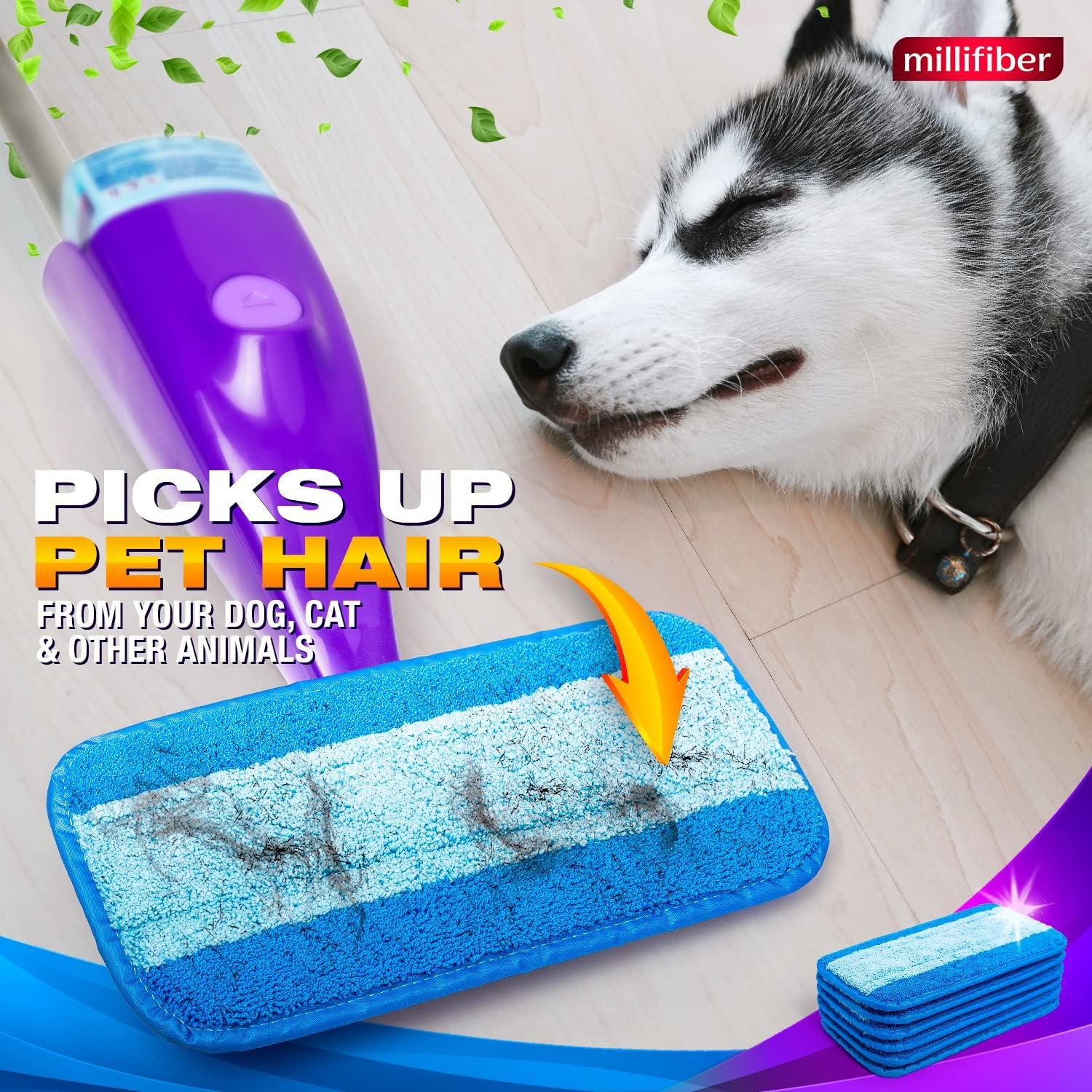 Paños de Mopa Reutilizables Millifiber para Swiffer WetJet - 2 Unidades