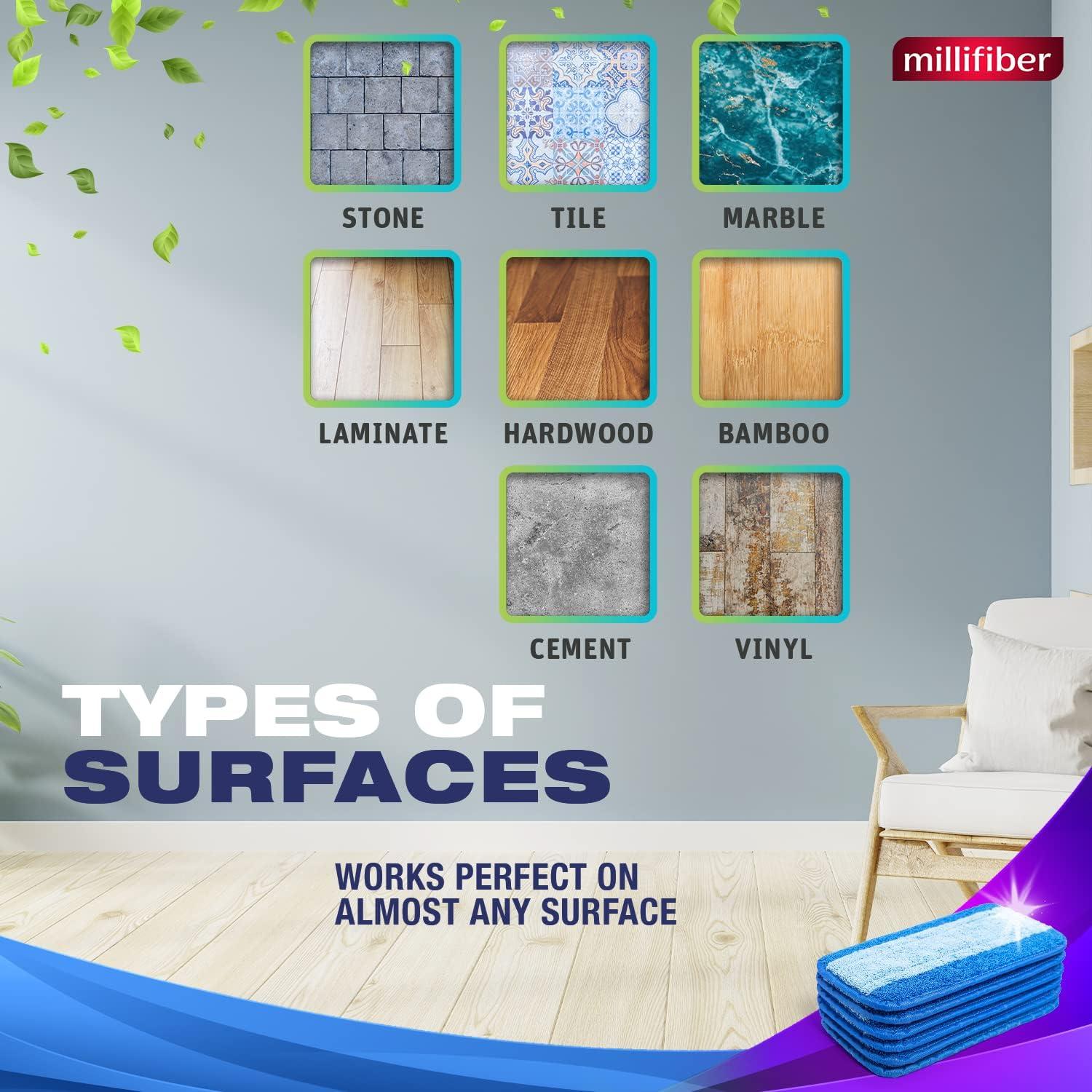 Paños de Mopa Reutilizables Millifiber para Swiffer WetJet - 2 Unidades