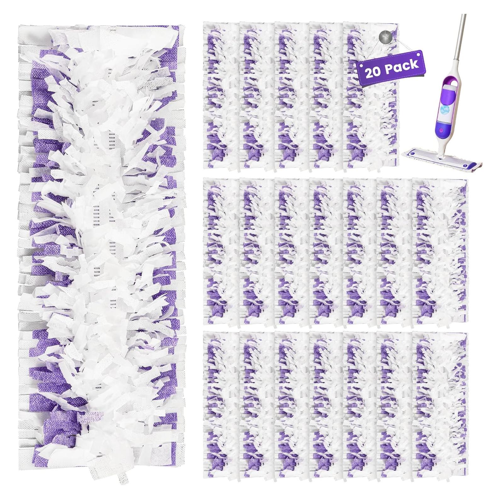 20 Almohadillas de Limpieza Desechables CANAVY para Swiffer