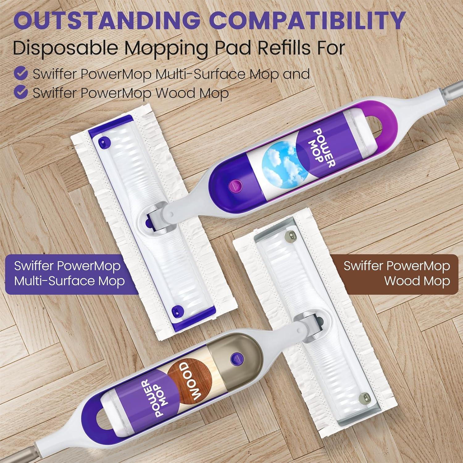 20 Almohadillas de Limpieza Desechables CANAVY para Swiffer