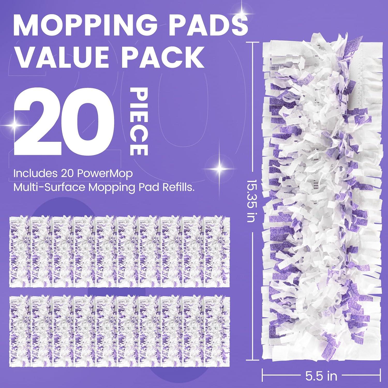 20 Almohadillas de Limpieza Desechables CANAVY para Swiffer