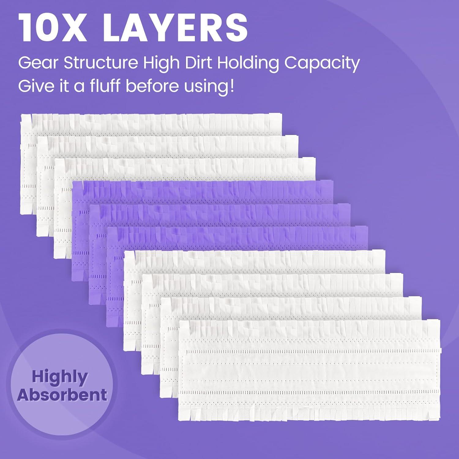 20 Almohadillas de Limpieza Desechables CANAVY para Swiffer