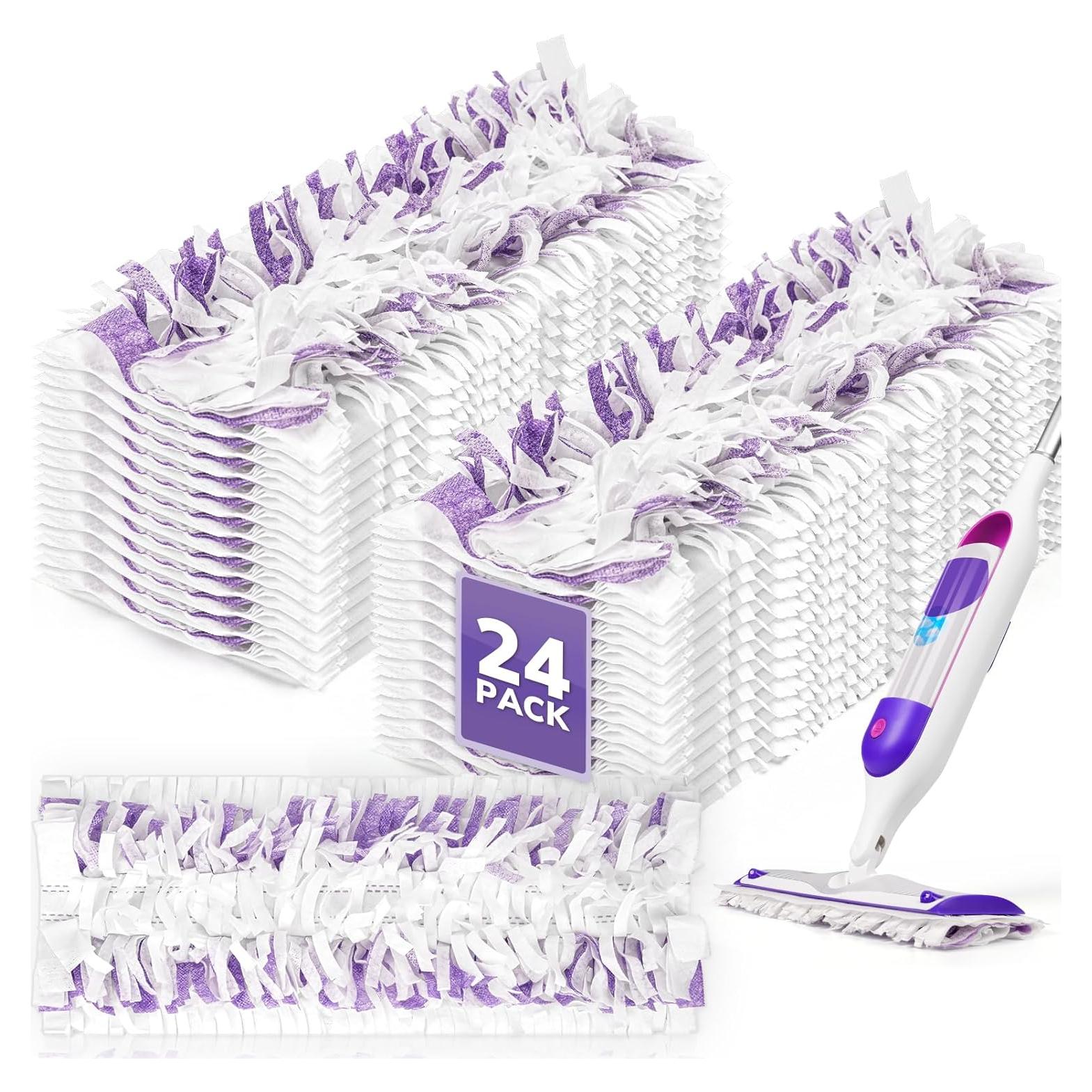 Repuestos Almohadillas Desechables AIR U+ para Mopas Swiffer 24 Unidades