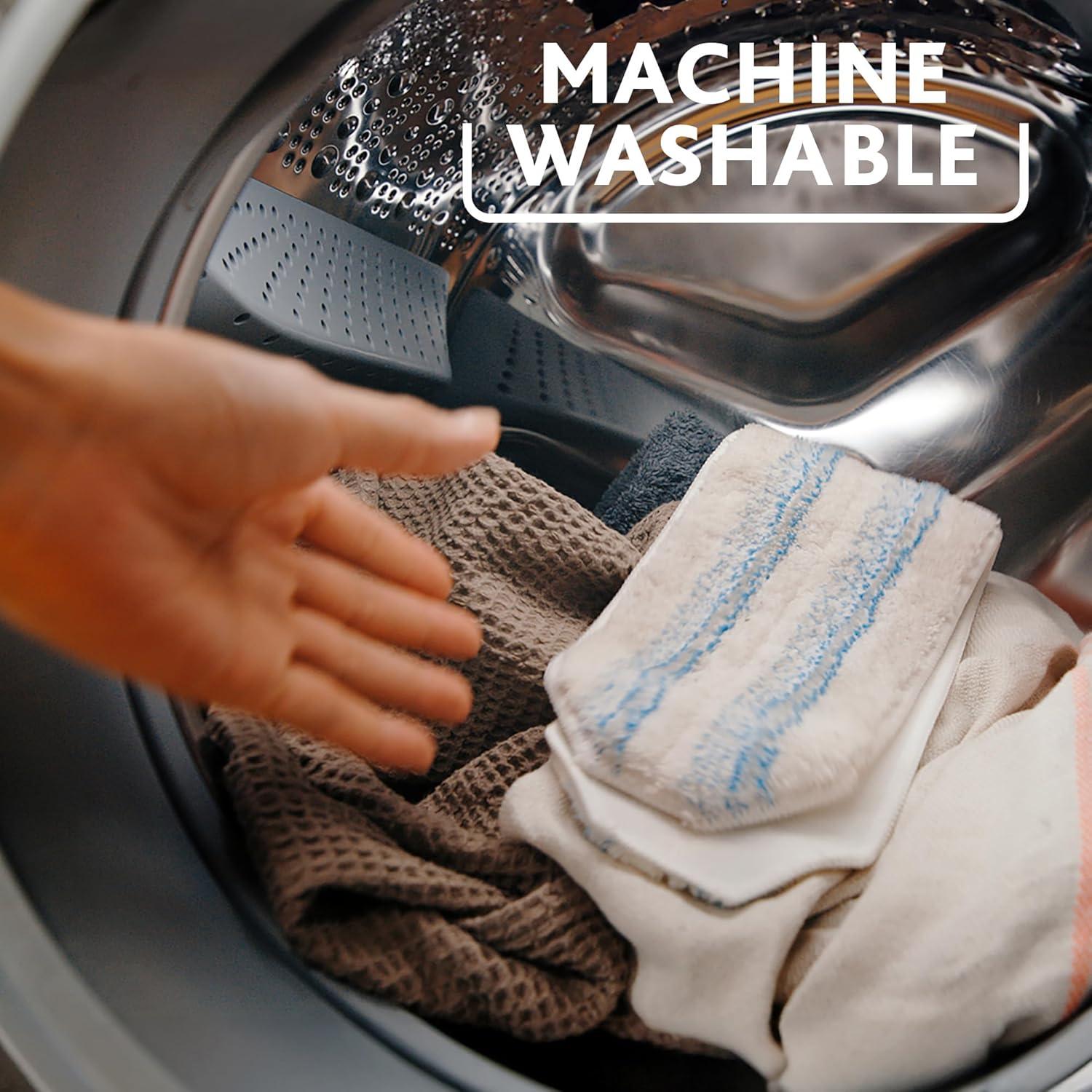 O-Cedar H2prO Mopas de Microfibra Reutilizables - Paquete de 2