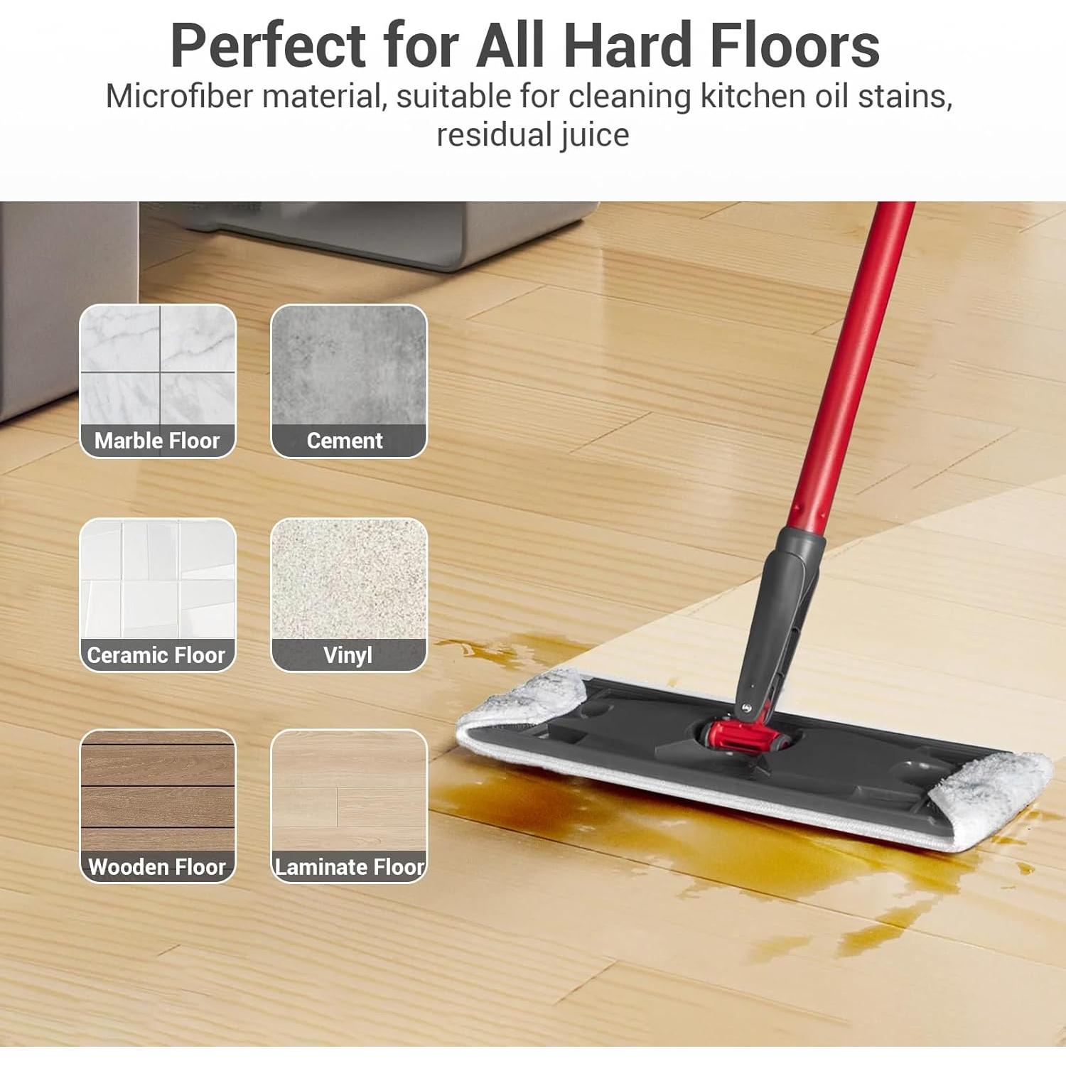 10 Almohadillas Reemplazo Microfibra Mopas Vileda H2prO 40.5x11cm