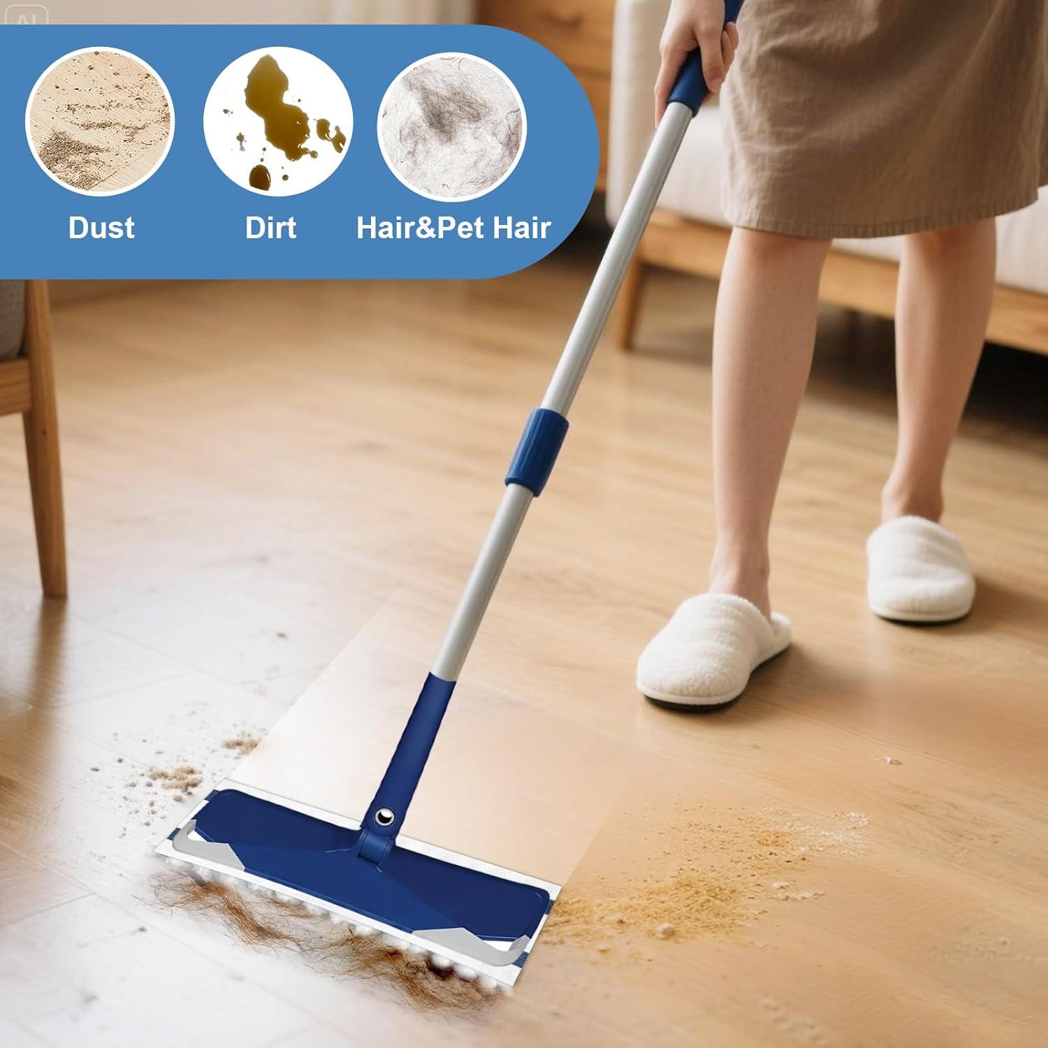 50 Almohadillas Desechables para Mopa Bona 43x13 cm Microfibra