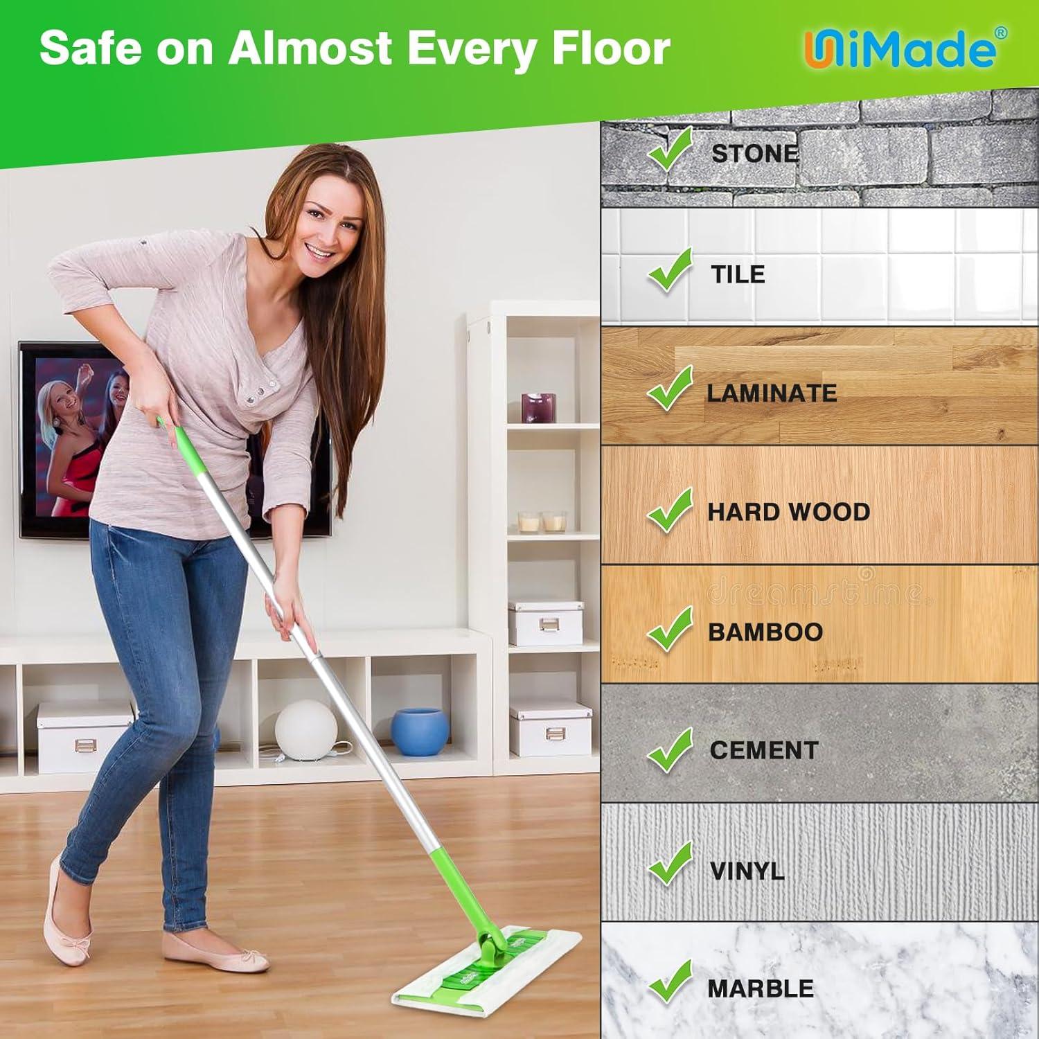 Paños de Barrido Seco UNIMADE 100 Unidades para Swiffer