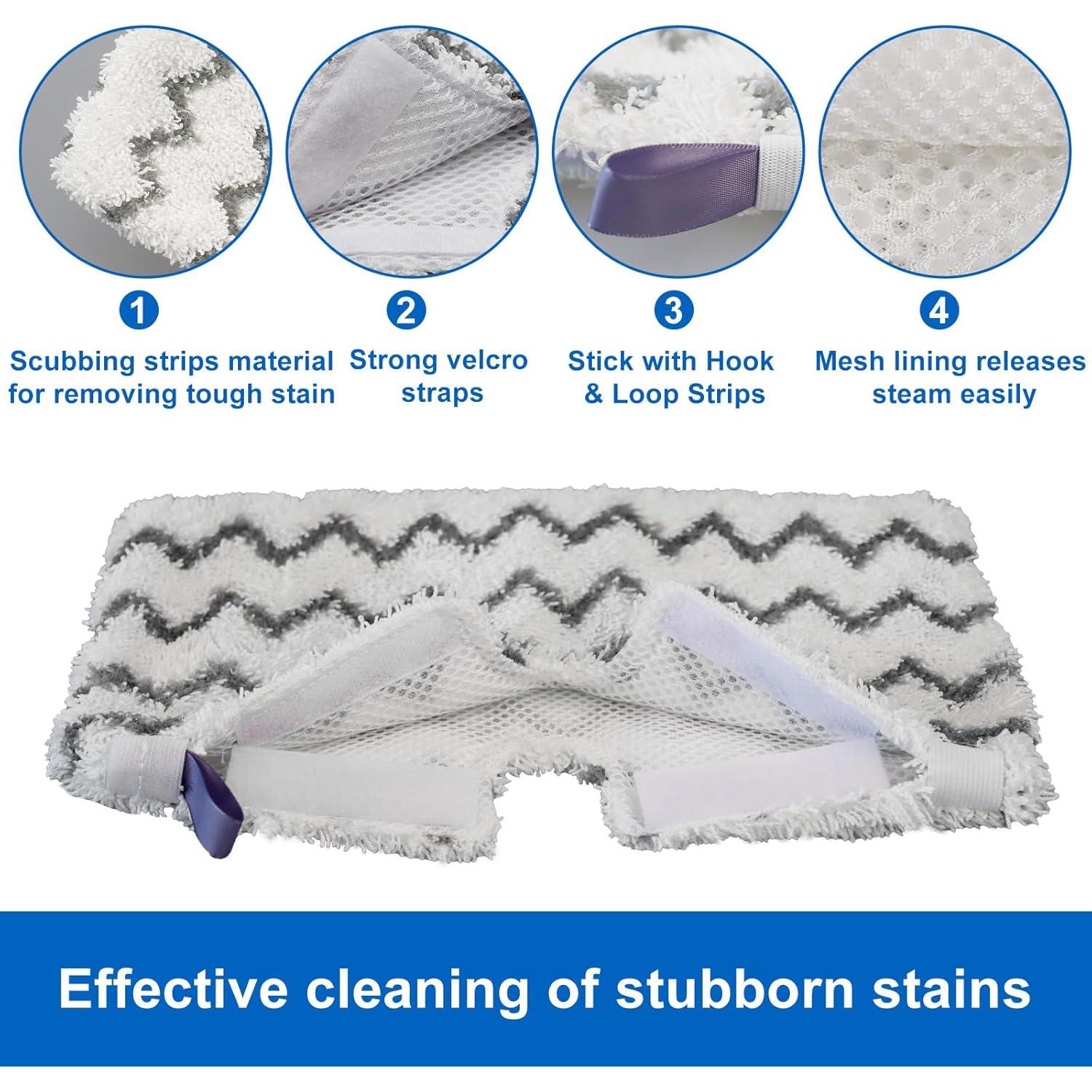 Paquete de 6 almohadillas de repuesto para mopa Shark S3501