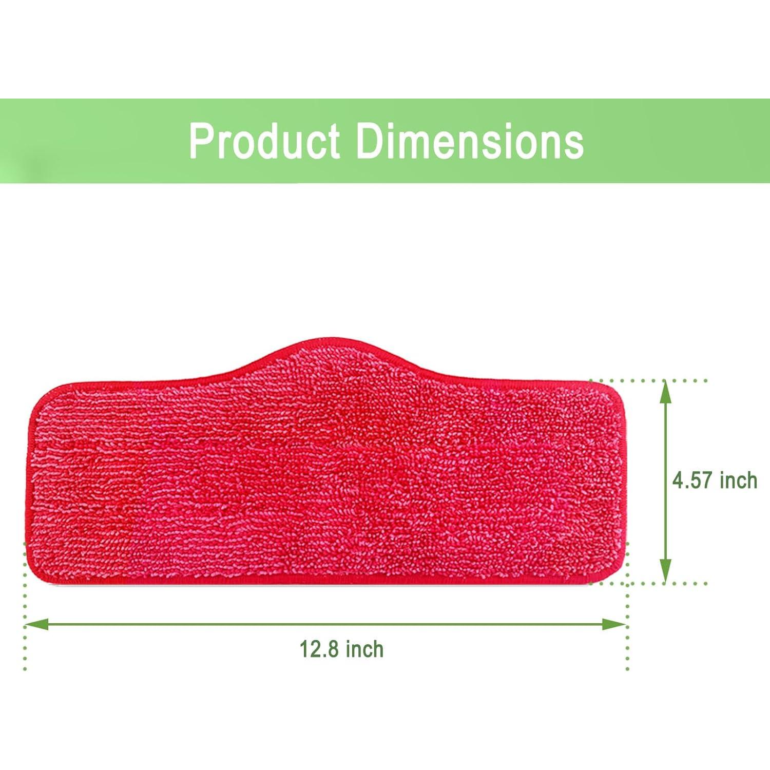 8 Almohadillas de Microfibra Reemplazo para Limpiador Schenley