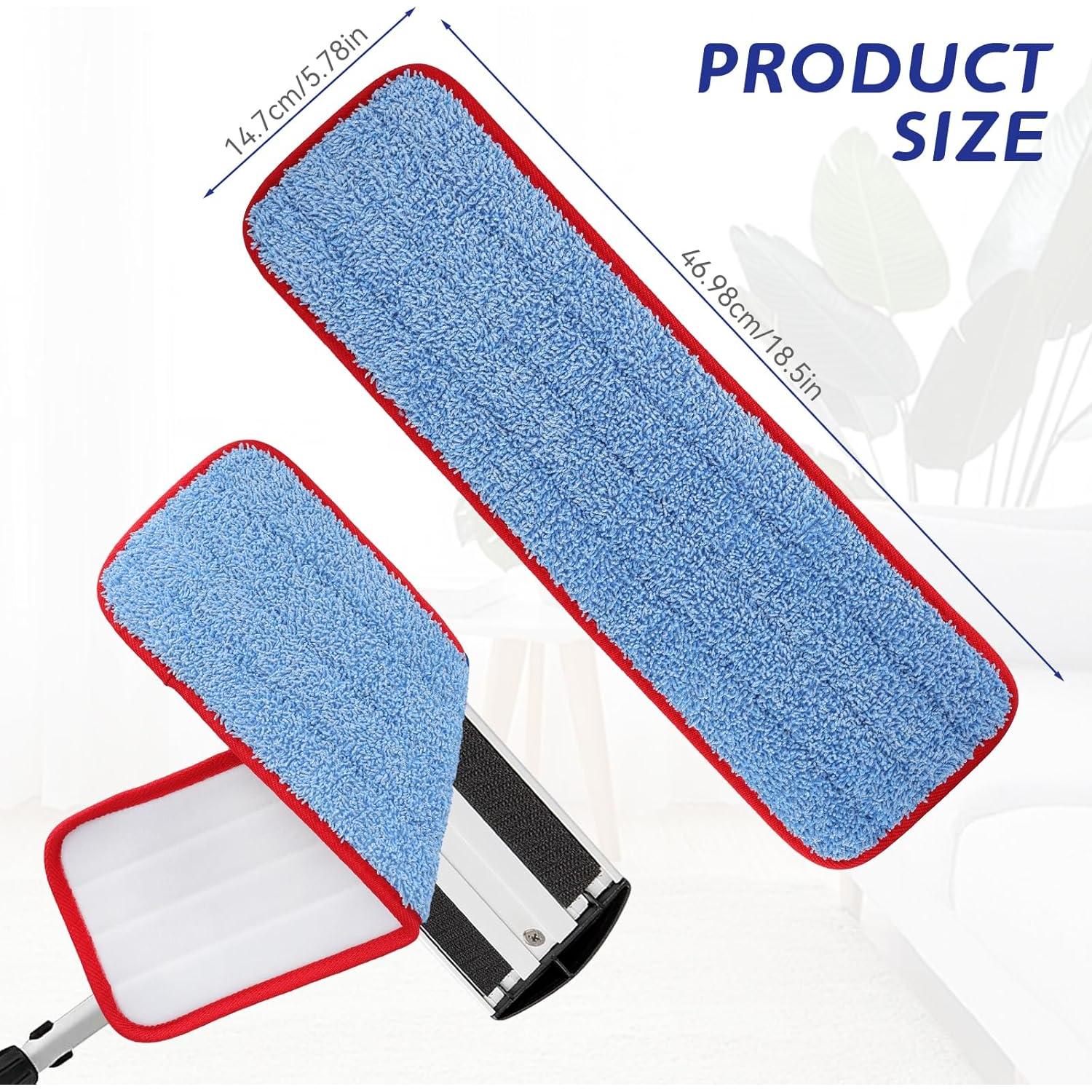 Pad de Microfibra Rubbermaid 18.5" - Paquete de 10 Recargas