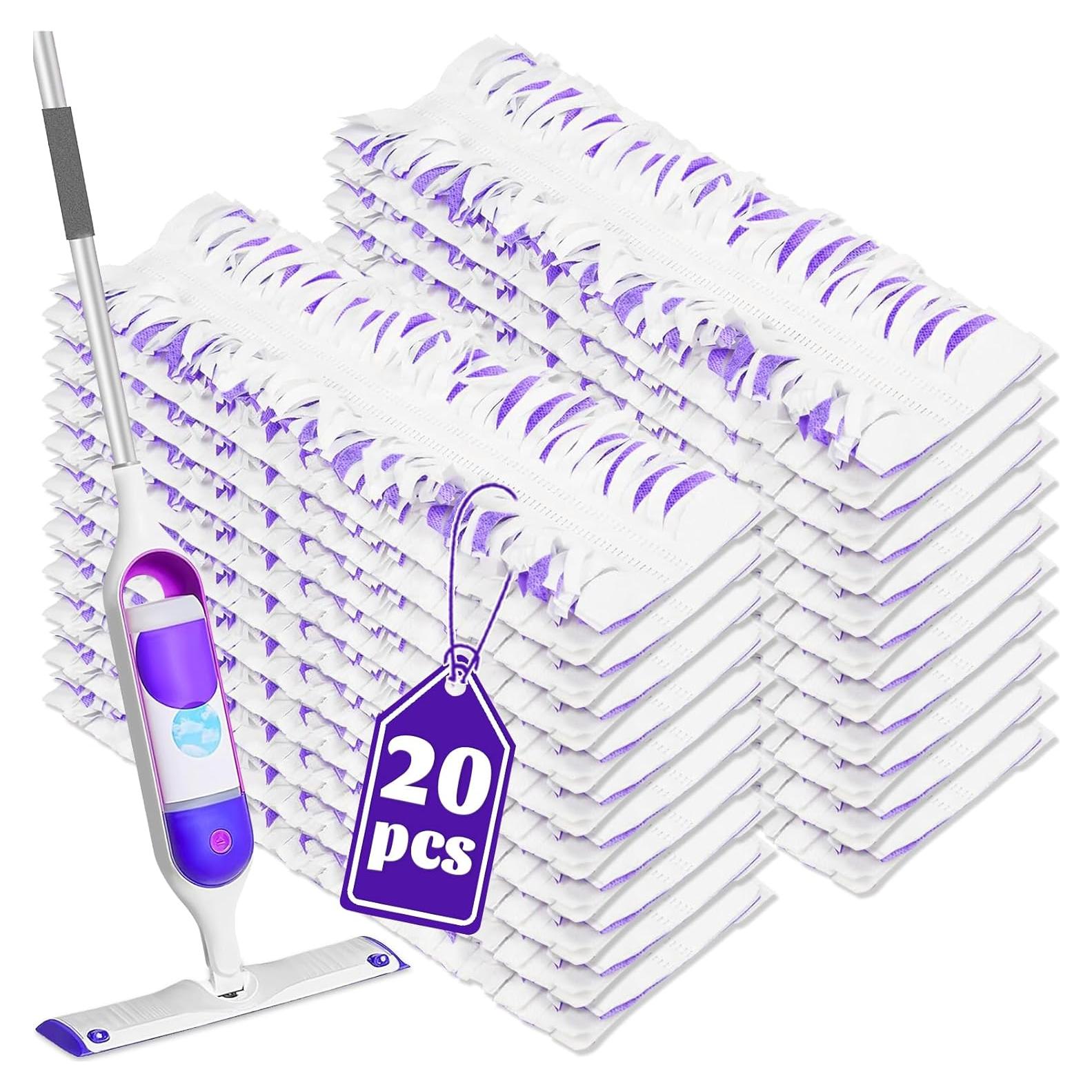 Paquete de 20 almohadillas desechables para trapeador Power Swiffer
