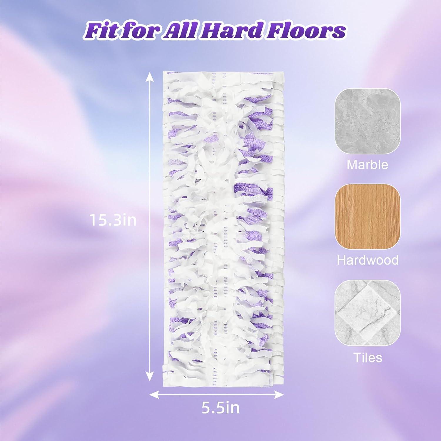 24 Almohadillas Desechables para Trapeador BTRSOLUS Power Mop