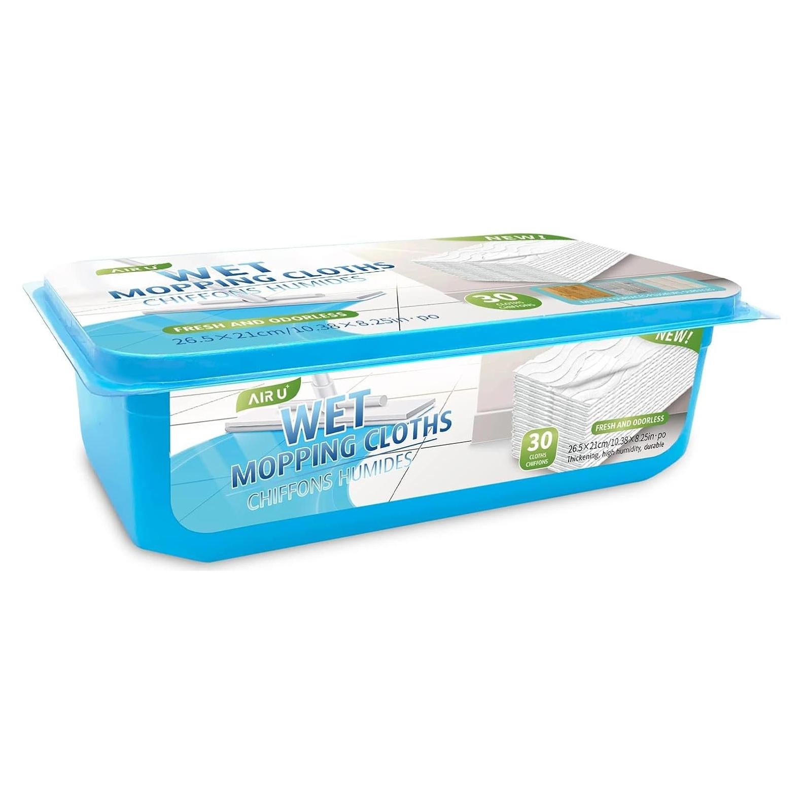 Recarga de Paños Húmedos AIR U+ para Swiffer - 30 Unidades