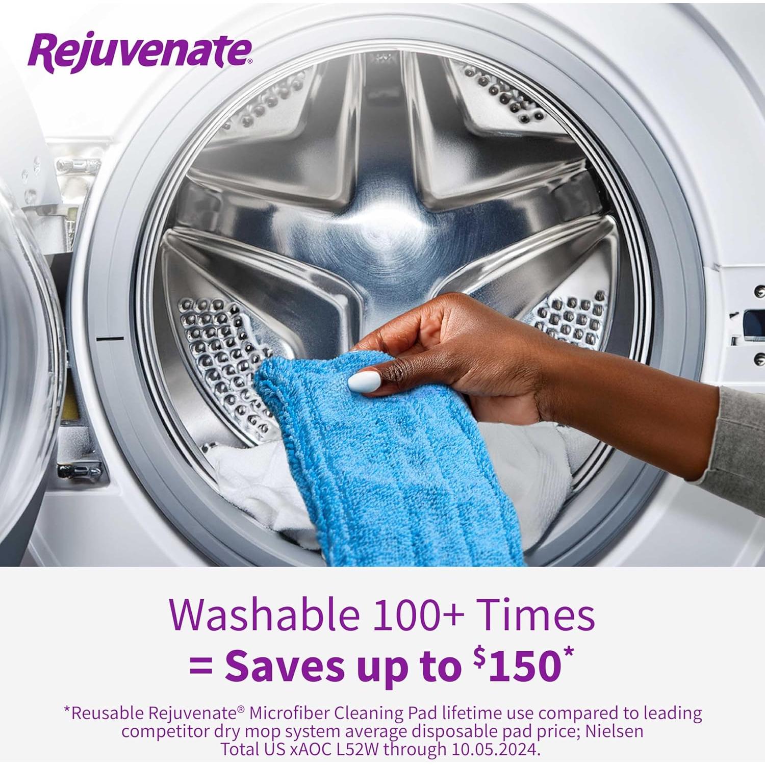 Almohadillas de Microfibra Rejuvenate para Mopas Swiffer - Paquete de 5