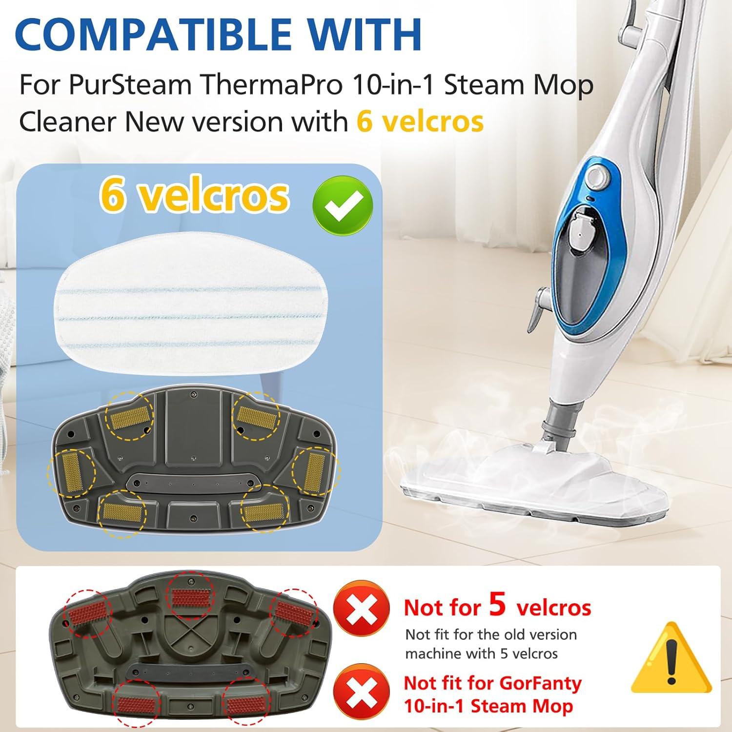 Almohadillas de Vapor LINNIW 6 Piezas para PurSteam ThermaPro