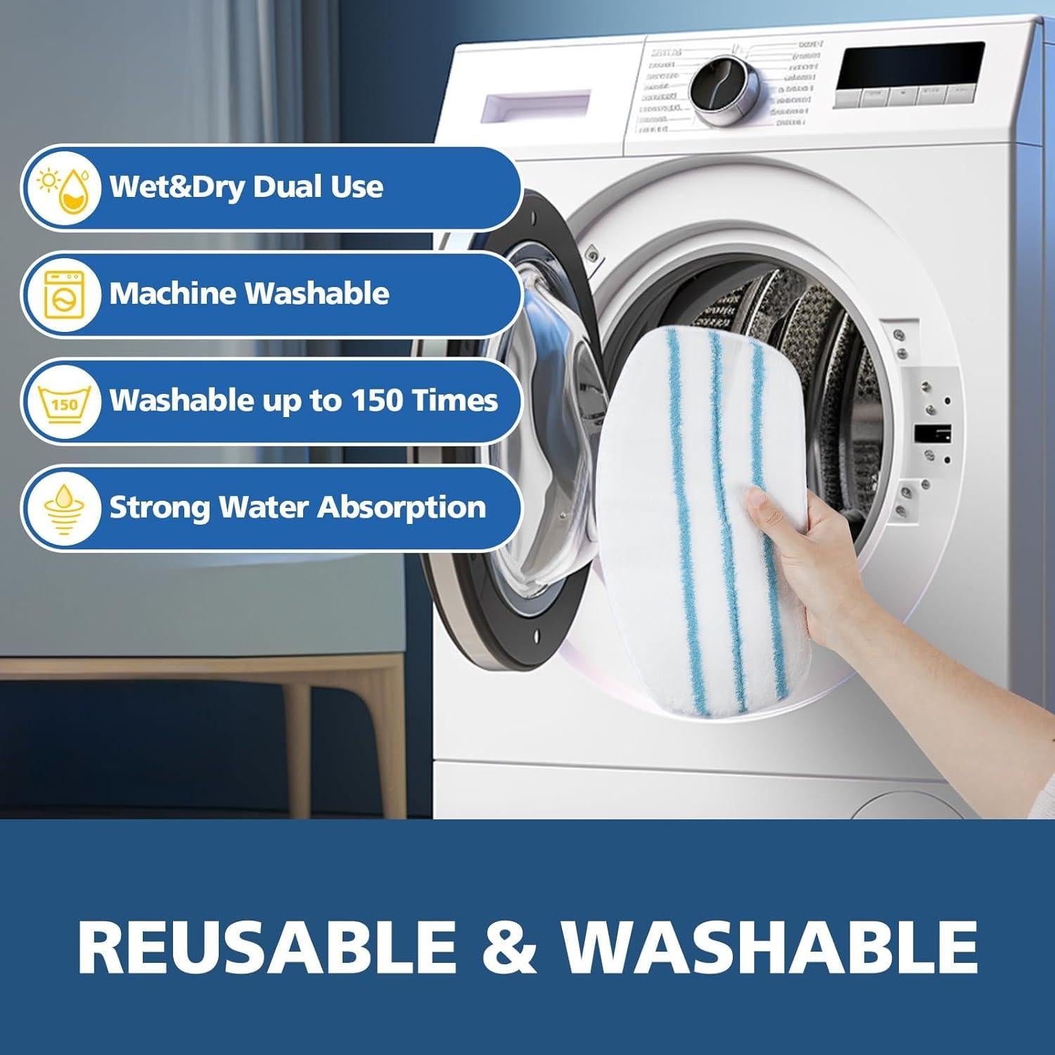 Almohadillas de Vapor LINNIW 6 Piezas para PurSteam ThermaPro