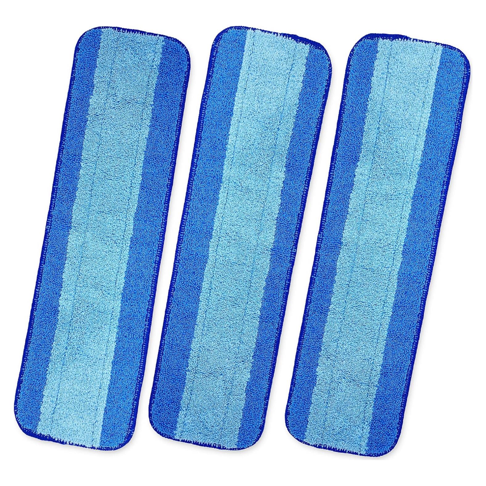 Paños de Mopa de Microfibra Turbo Mops - Reemplazo para Bona 3 Unidades