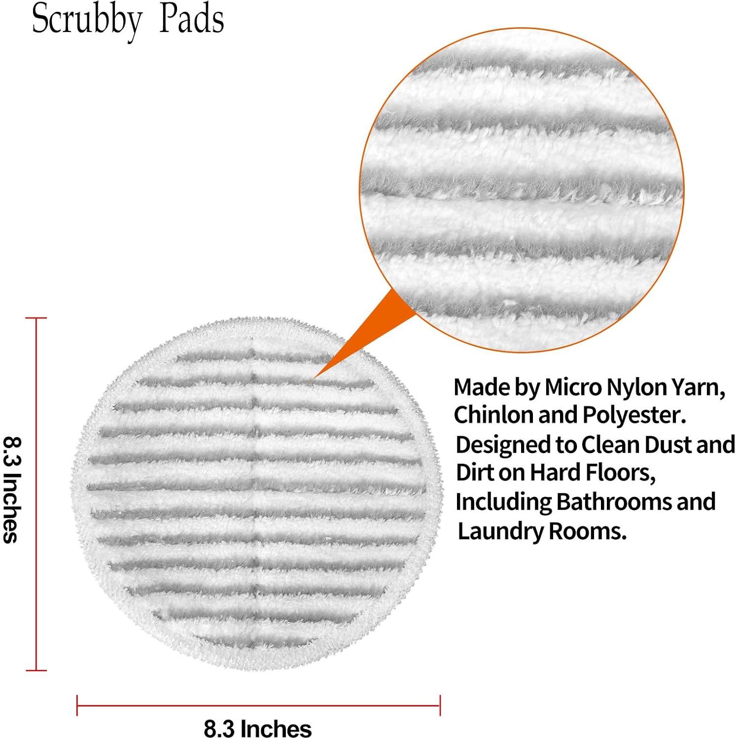 Paquete de 12 Almohadillas de Fregona Bissell SpinWave